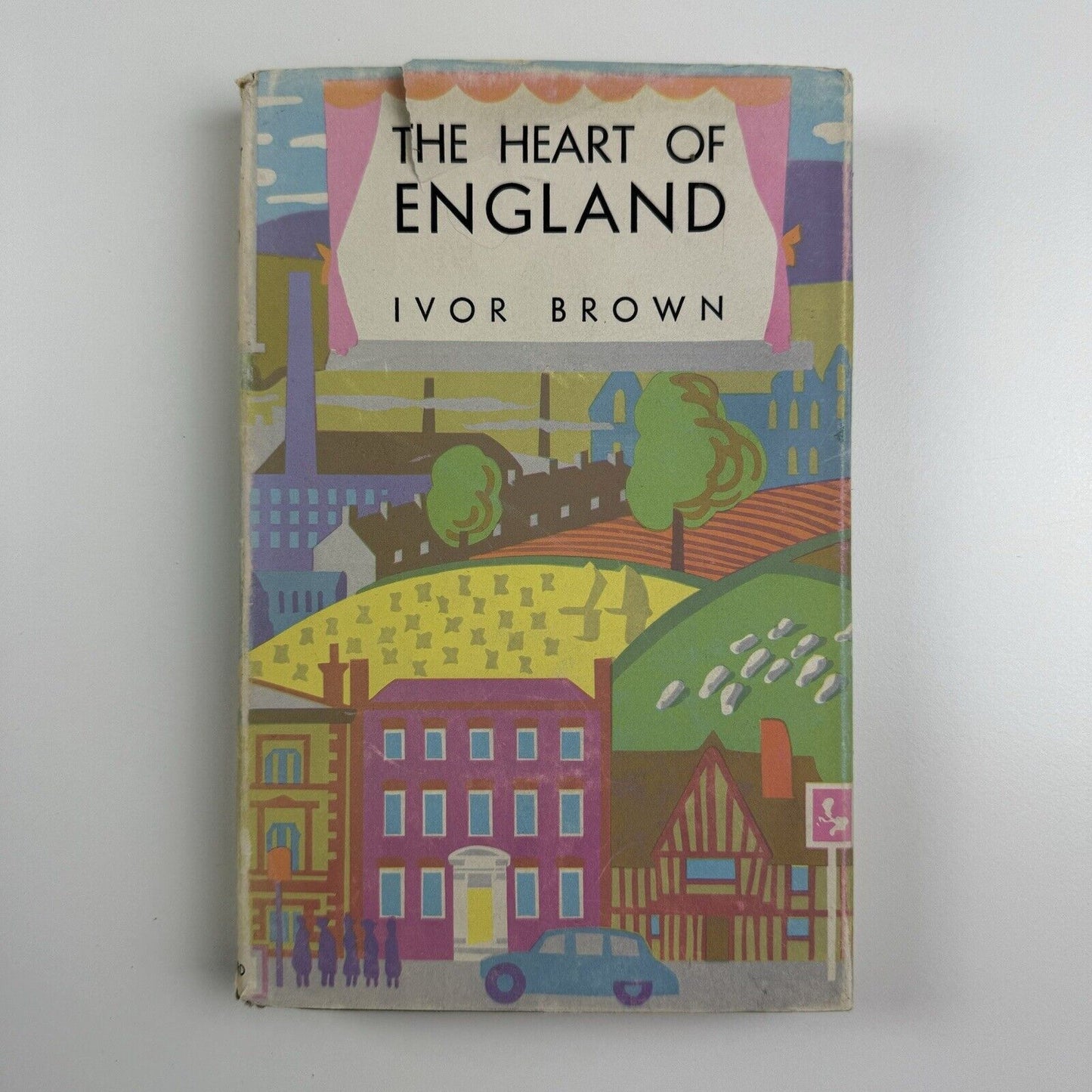 The Heart of England by Ivor Brown | Batsford, third edition 1951 Brian Cook D/J