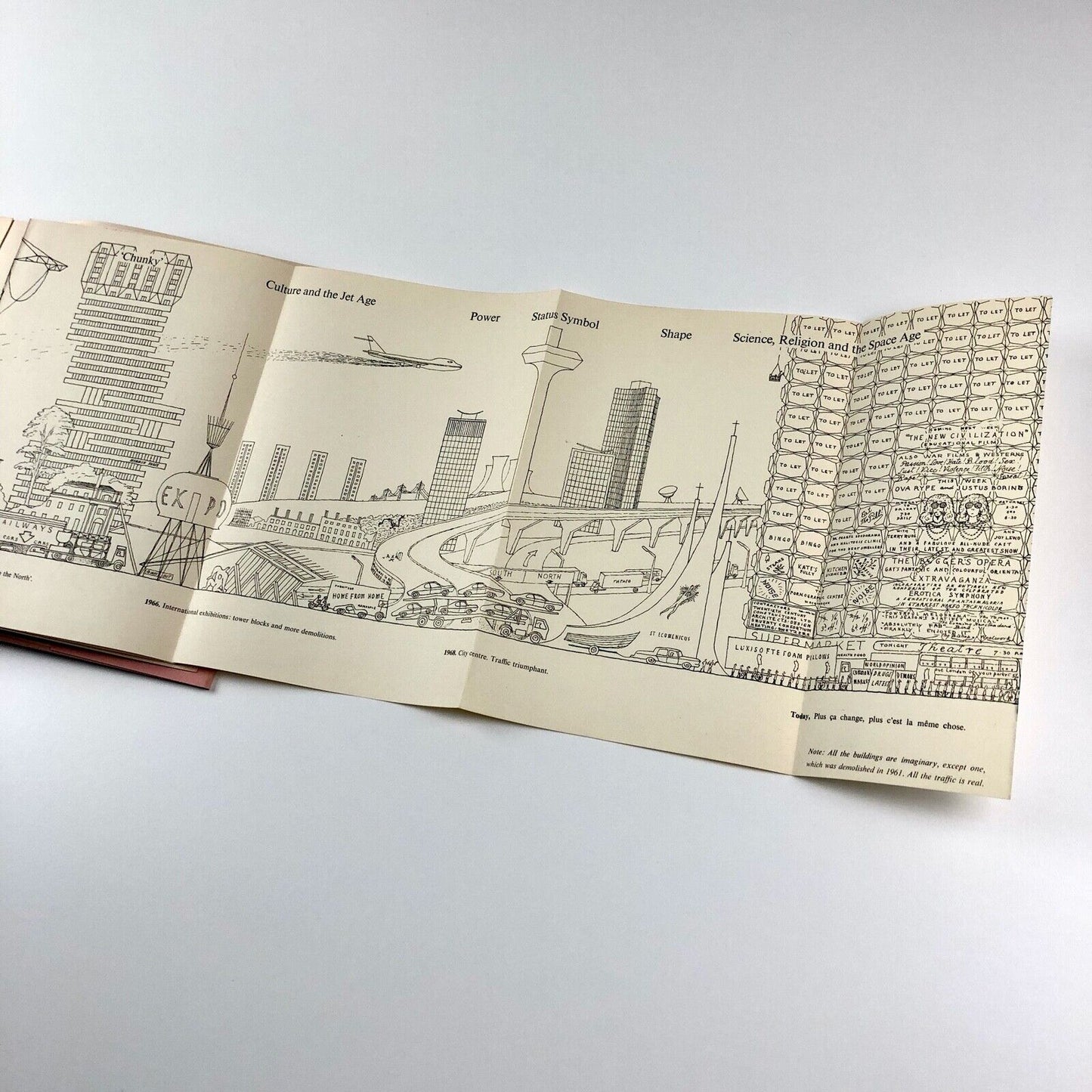 Ghastly Good Taste or the depressing story of the rise and fall of English architecture by John Betjeman | Anthony Blond Ltd, 1970 edition | illustration by Peter Fleetwood-Hesketh