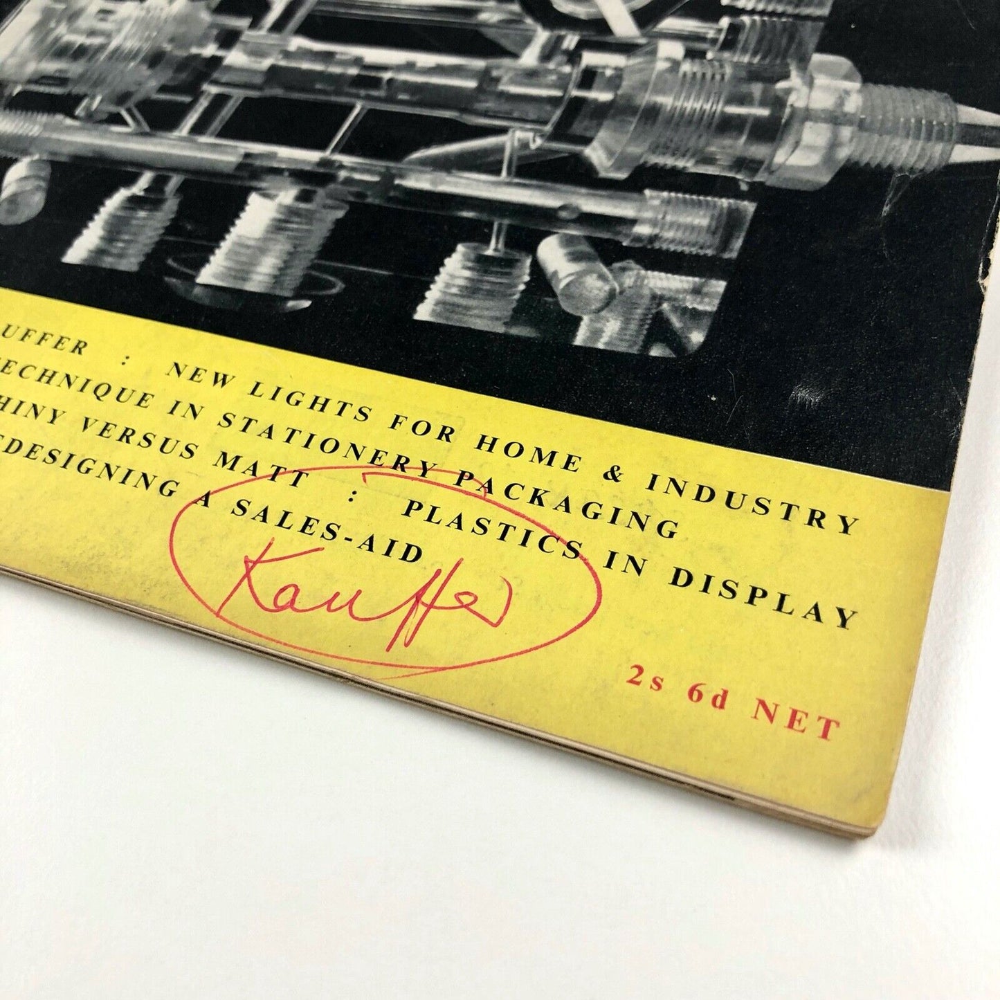 Art & Industry Journal of Industrial Design Feb 1955 | McKnight Kauffer / Ashley Havinden