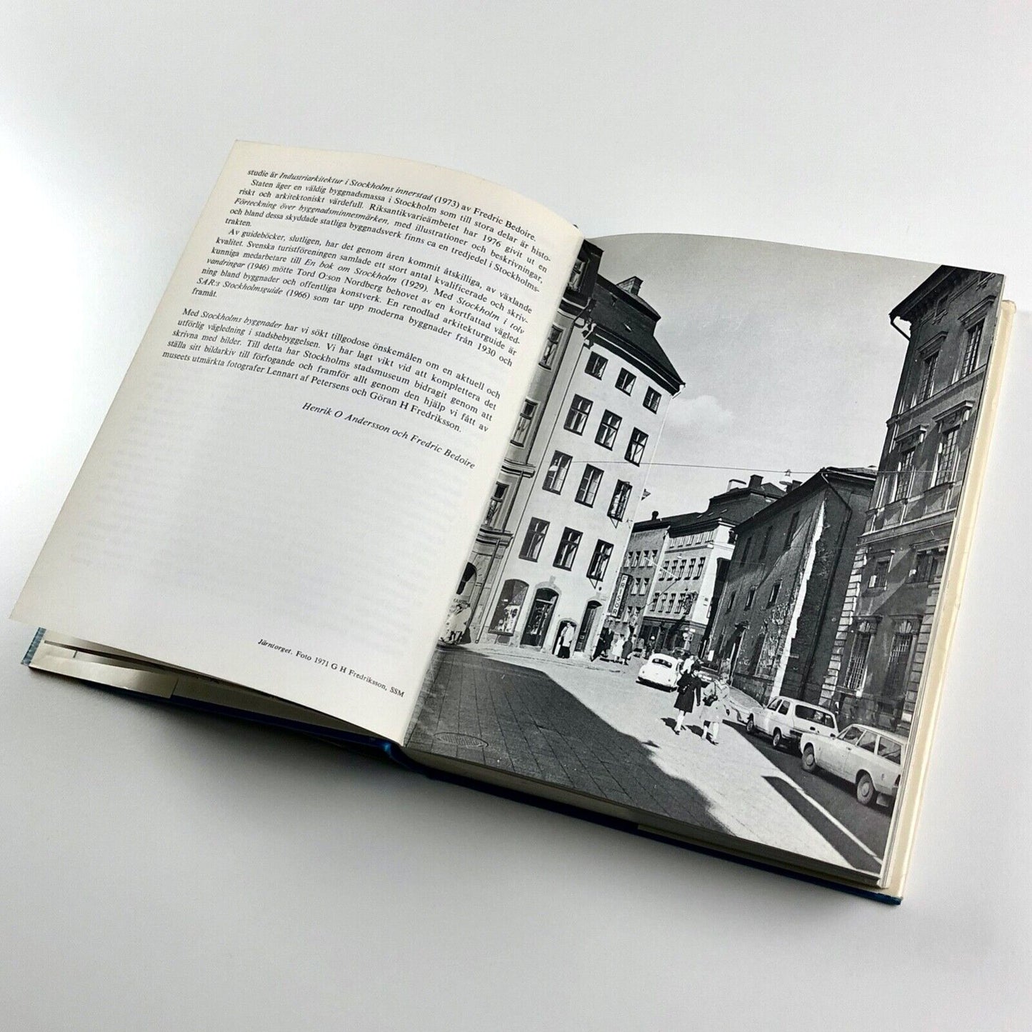 Stockholms Byggnader – Henrik O Andersson och Fredric Bedoire | Prisma, 1977