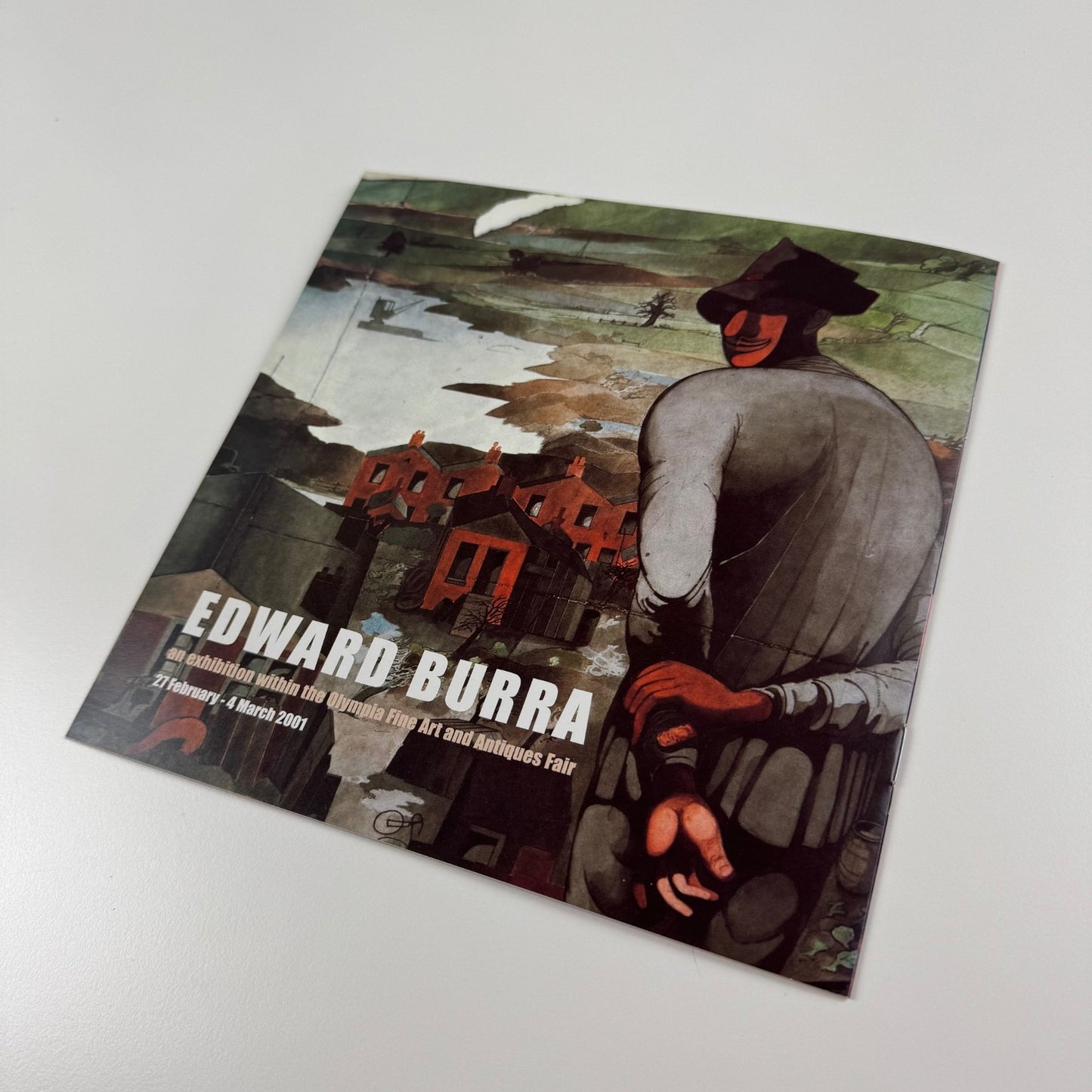 Leaflet Edward Burra | Olympia Fine Art and Antiques Fair, 2001