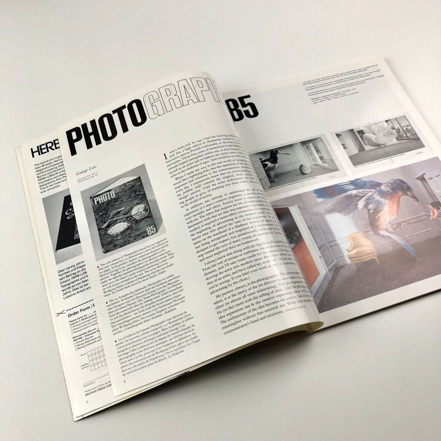 Graphis No 236 Vol 41 | March/April 1985 | Graphis Press Corp