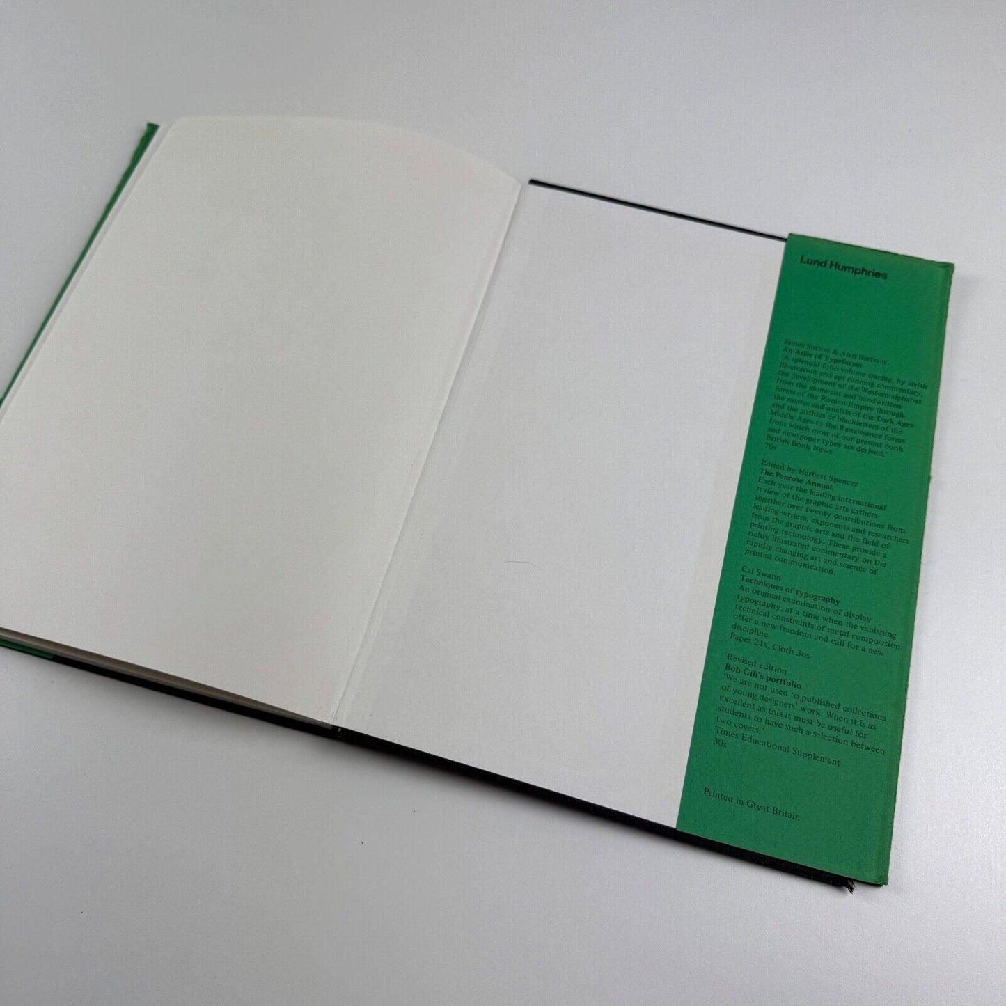 The Visible Word. Problems of Legibility by Herbert Spencer | Lund Humphries, second revised edition 1969