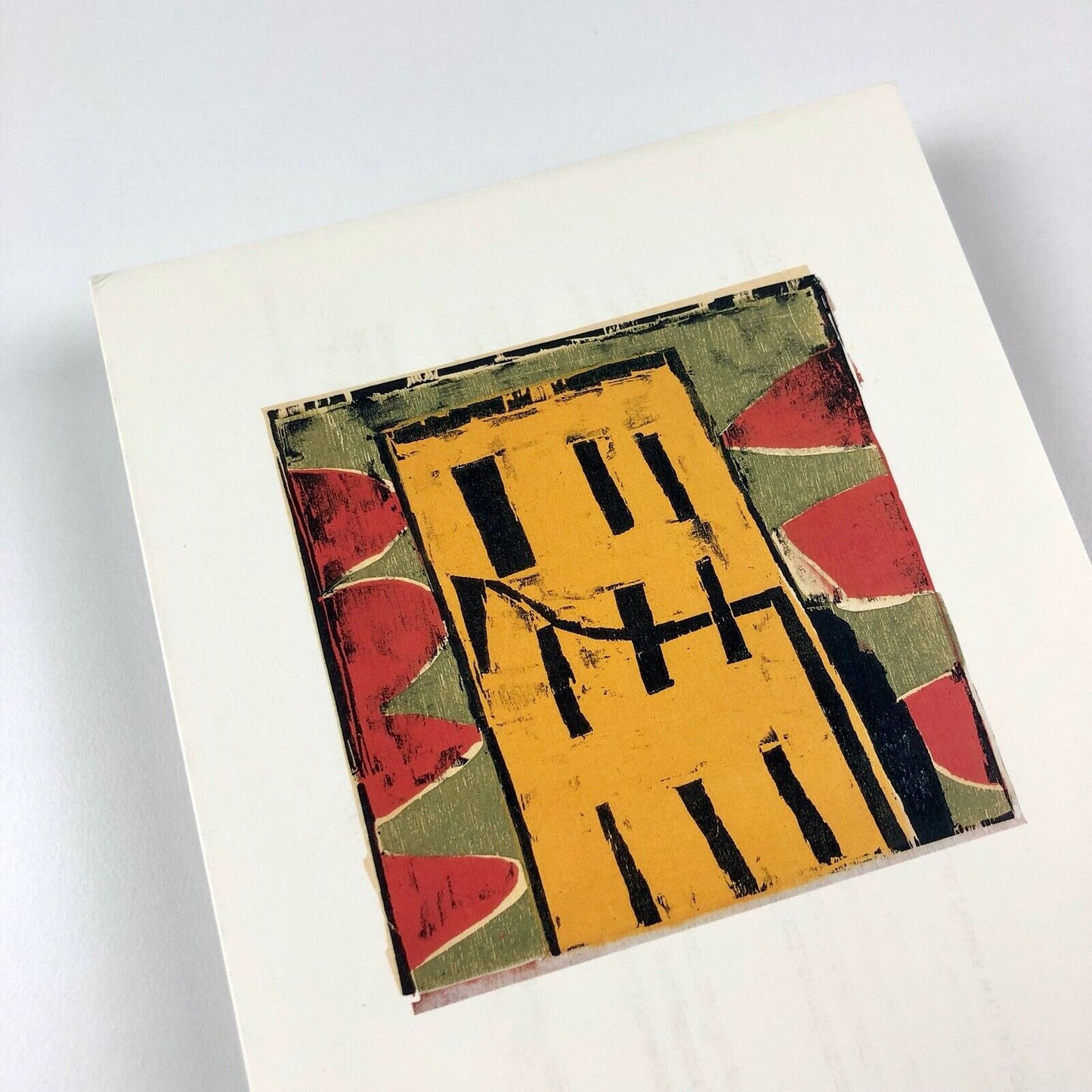 Christopher Le Brun. Woodcuts and Monotypes, 1998 | Card, Marlborough Graphics