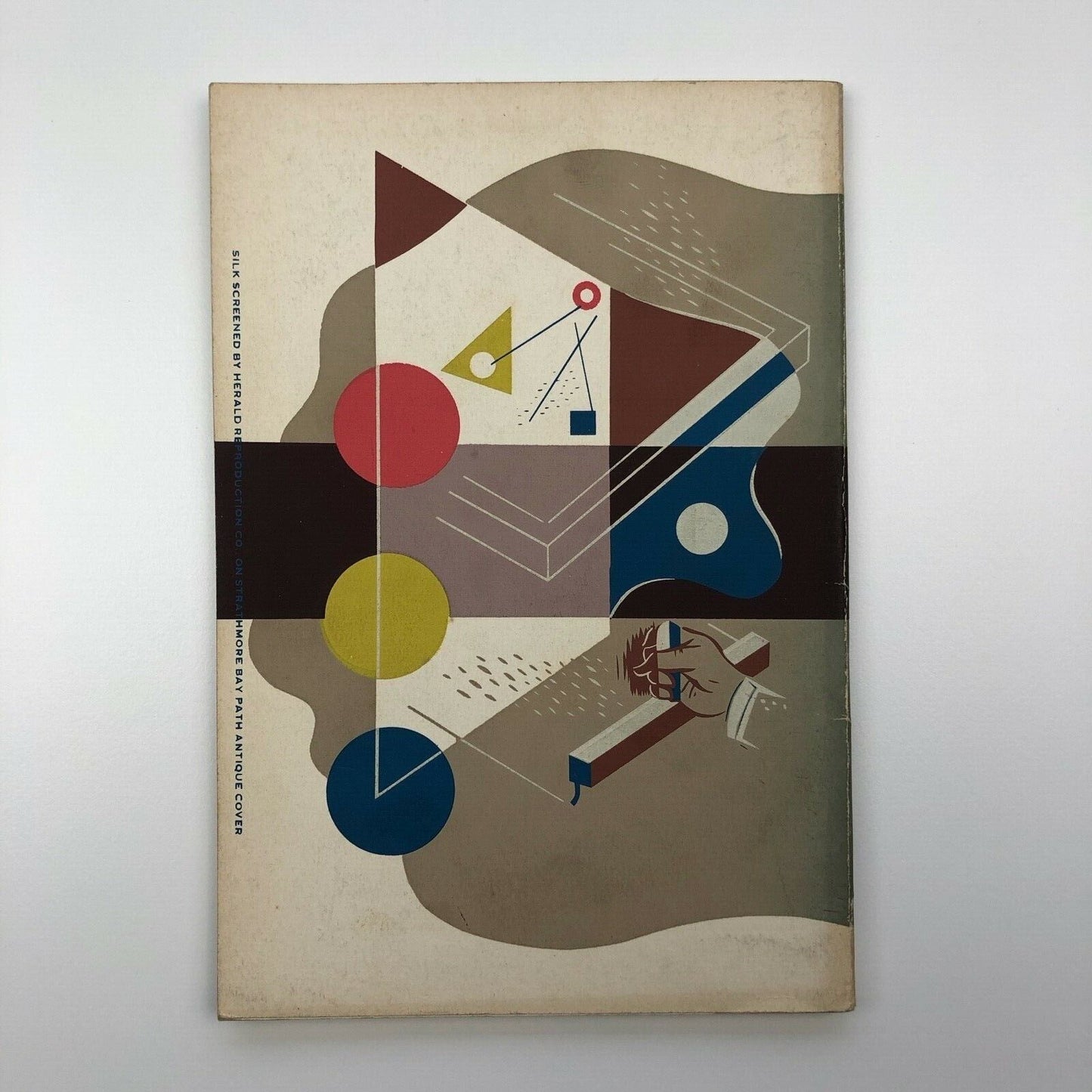 PM AD Journal Dec 1938 - Jan 1939 Vol. 4, no. 10 silk screen printing | cover design by Leo Rackow