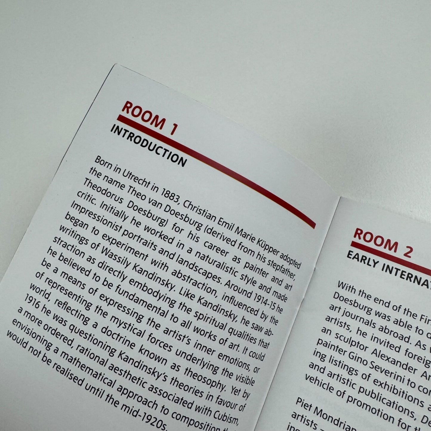 Pocket gallery guide to Van Doesburg & the international avant-garde Tate 2010