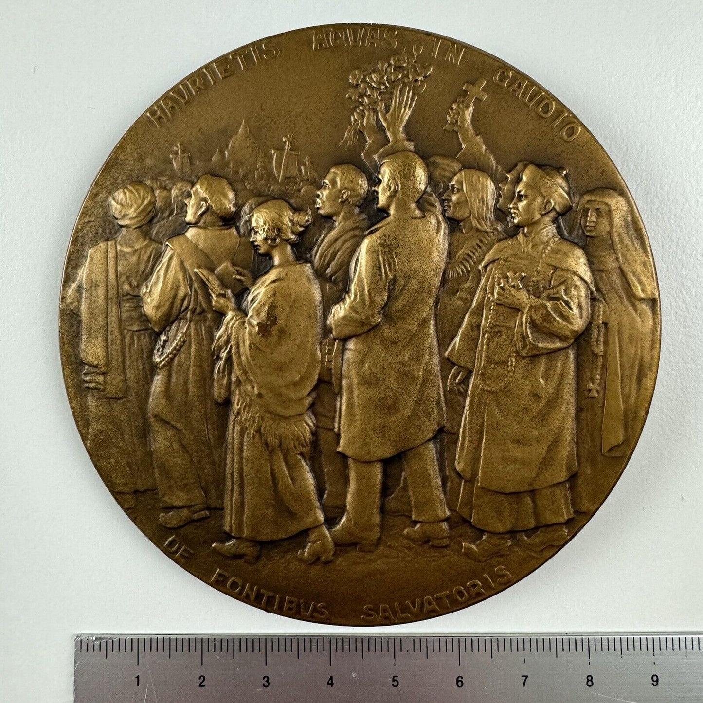Papal medal commemorating Pope Pius XI | Rudolph Ferdinand Marschall – 1925 Jubilee