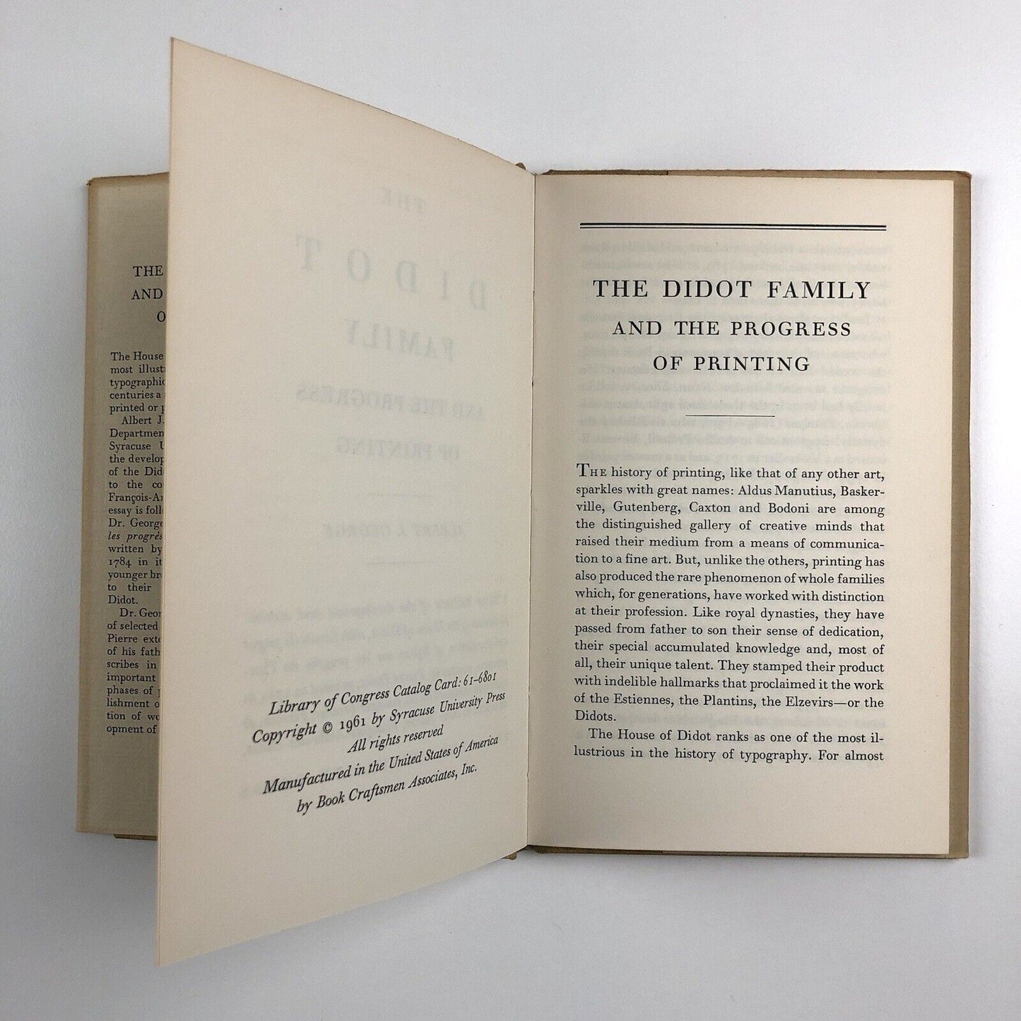 The Didot Family and the Progress of Printing | Albert J George | Syracuse University