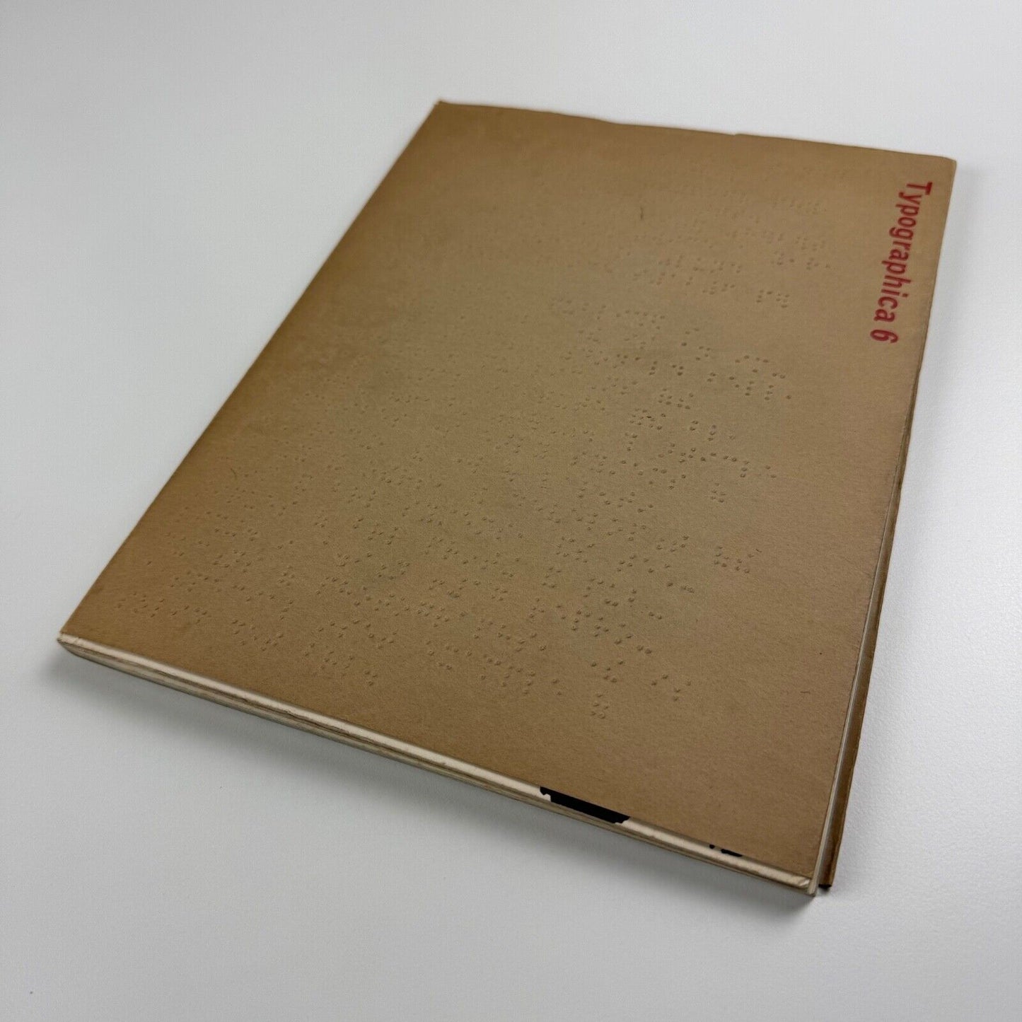 Typographica 6 new series, December 1962. Edited by Herbert Spencer. Notebook by Robert Brownjohn. Lund Humphries | braille