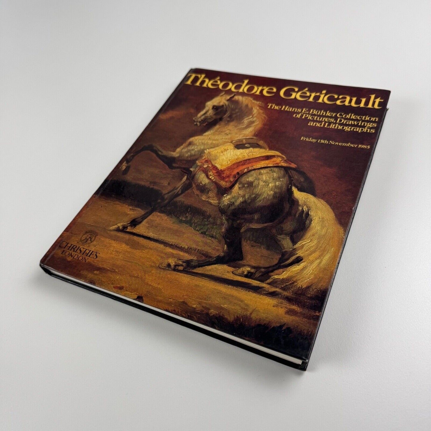 Théodore Géricault: The Hans E. Bühler Collection of Pictures, Drawings and Lithographs | Christie's London 15 November 1985