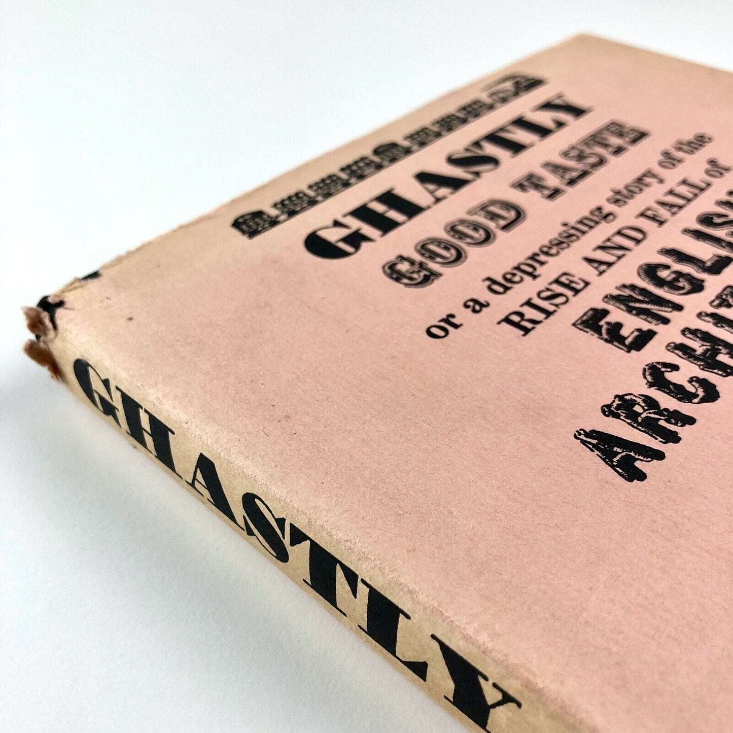 Ghastly Good Taste or the depressing story of the rise and fall of English architecture by John Betjeman | Anthony Blond Ltd, 1970 edition | illustration by Peter Fleetwood-Hesketh