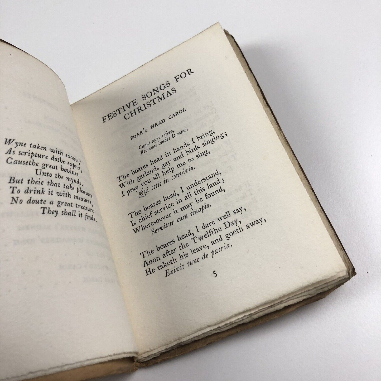 Festive Songs for Christmas | The Shakespeare Head Press Booklets No. II 1906