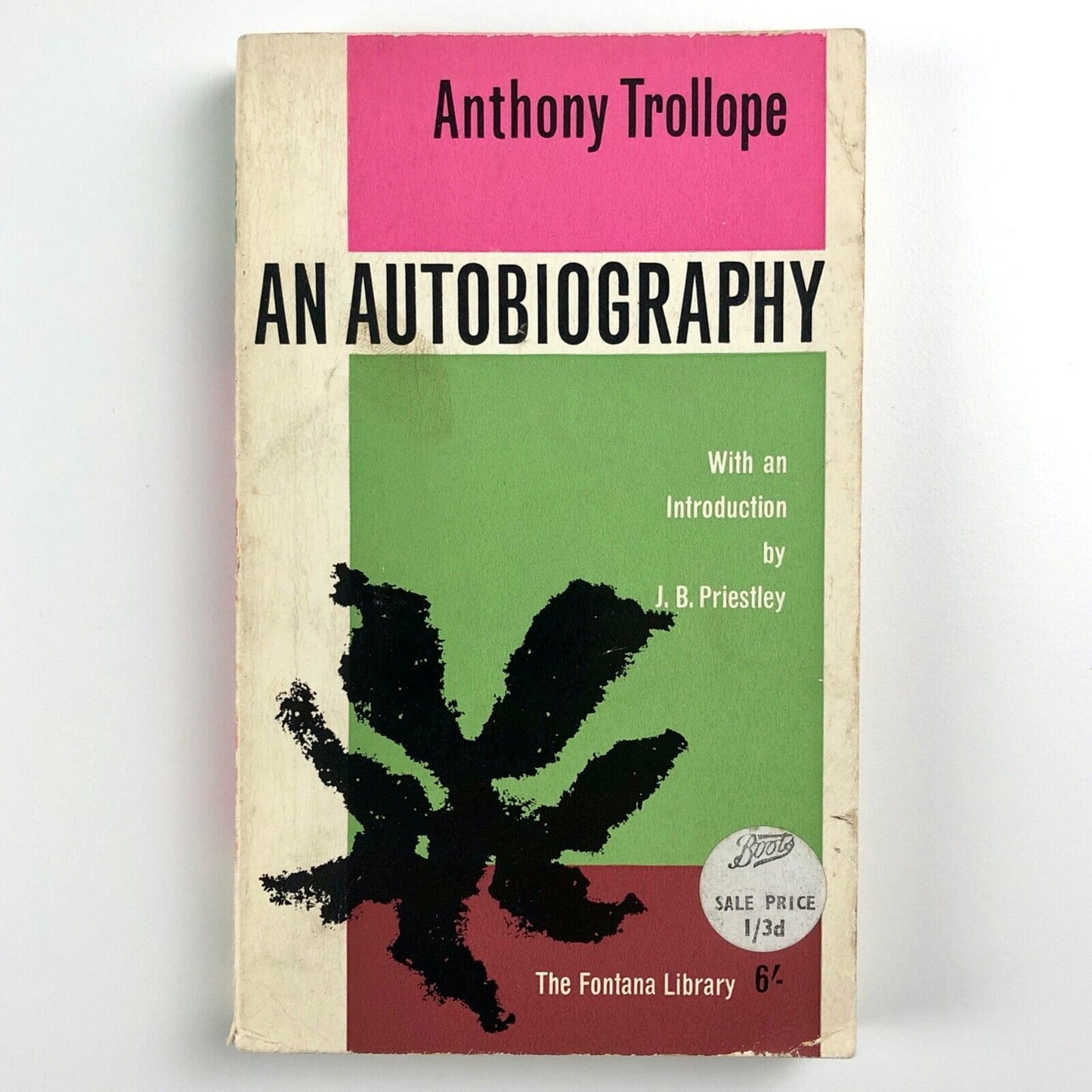 Anthony Trollope – An Autobiography | The Fontana Library | Paperback, 1962