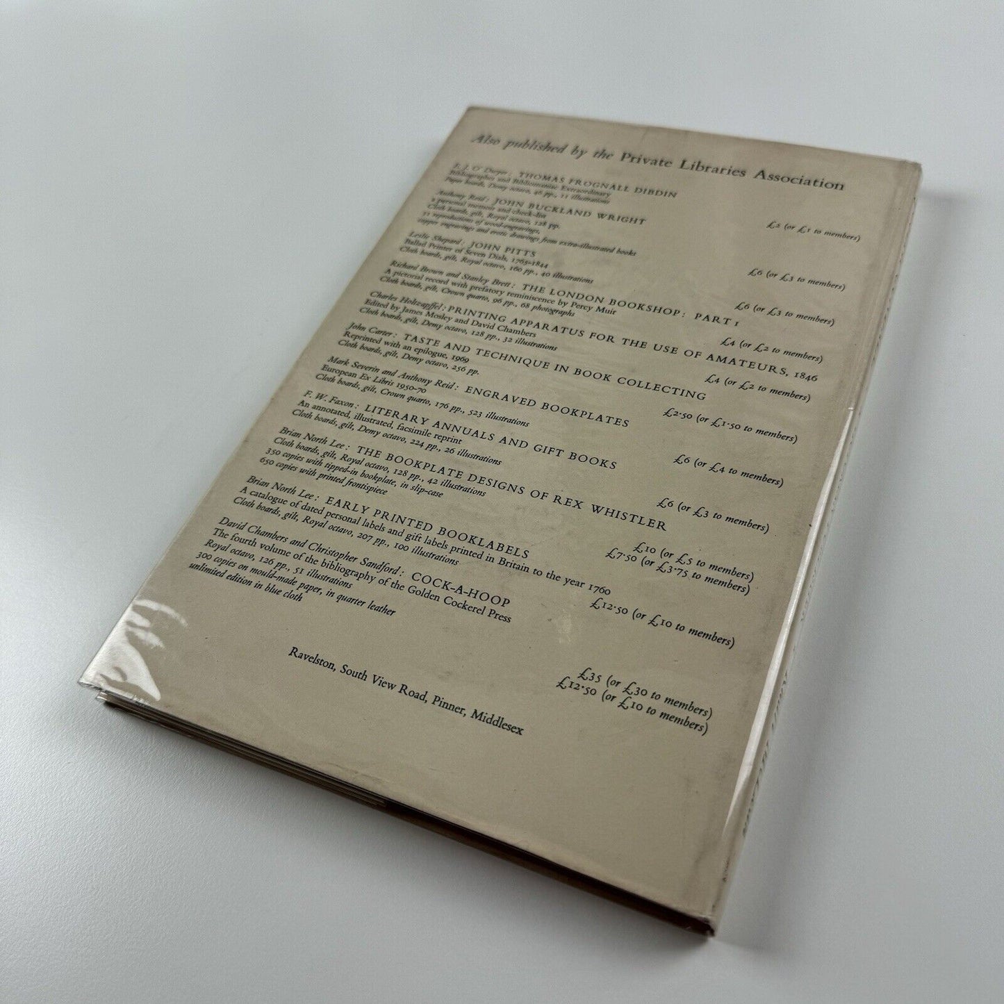 Joseph Cundall. A Victorian Publisher. Notes on his life and a check-list of his books by Ruari McLean | Private Libraries Association, 1976