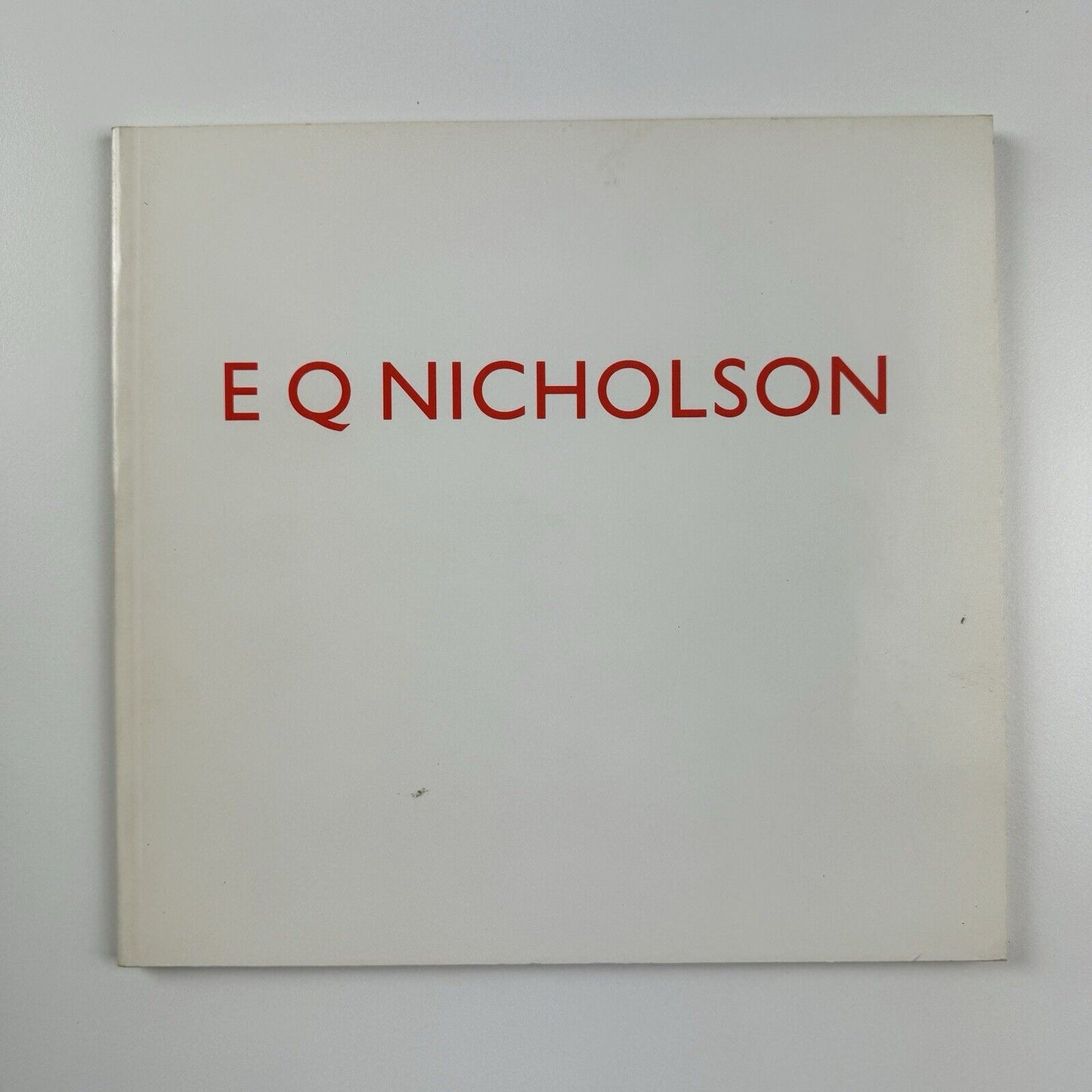 E Q Nicholson – Designer and Painter | The Cygnet Press, 1990 | Richard Morphet