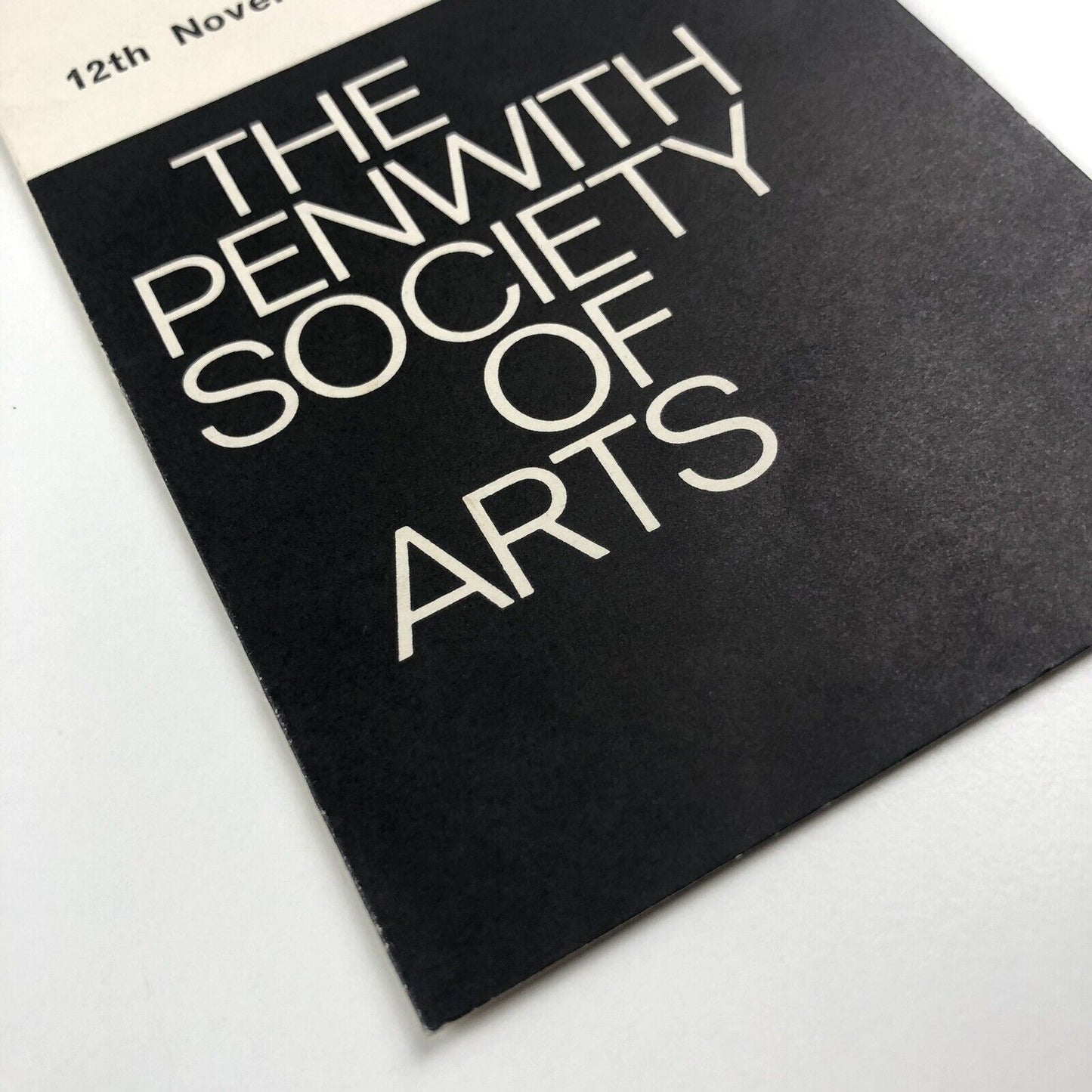 The Penwith Society of Arts | Christmas Exhibition folded card (year unknown)