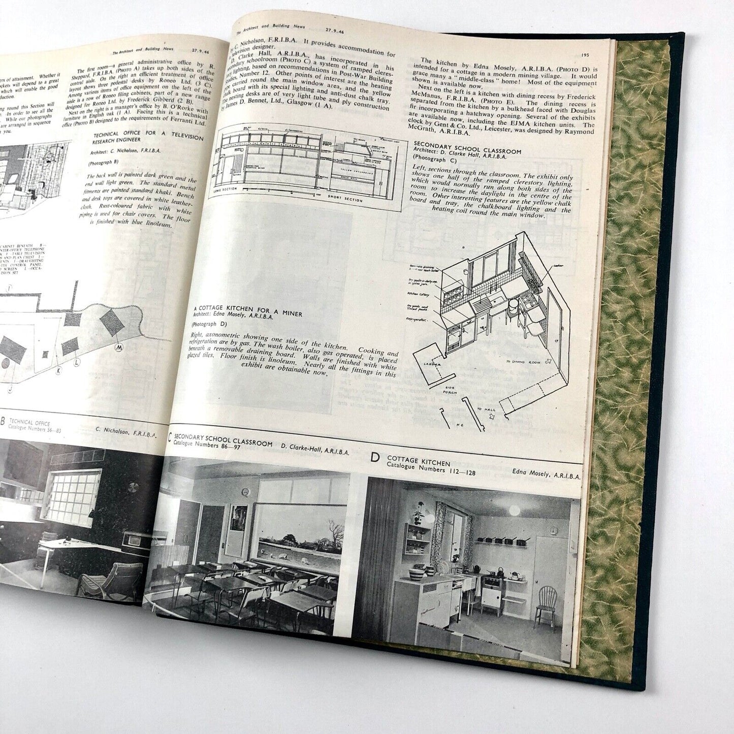 The Architect and Building News, Vol 186–187 | Bound architectural journals from 1946