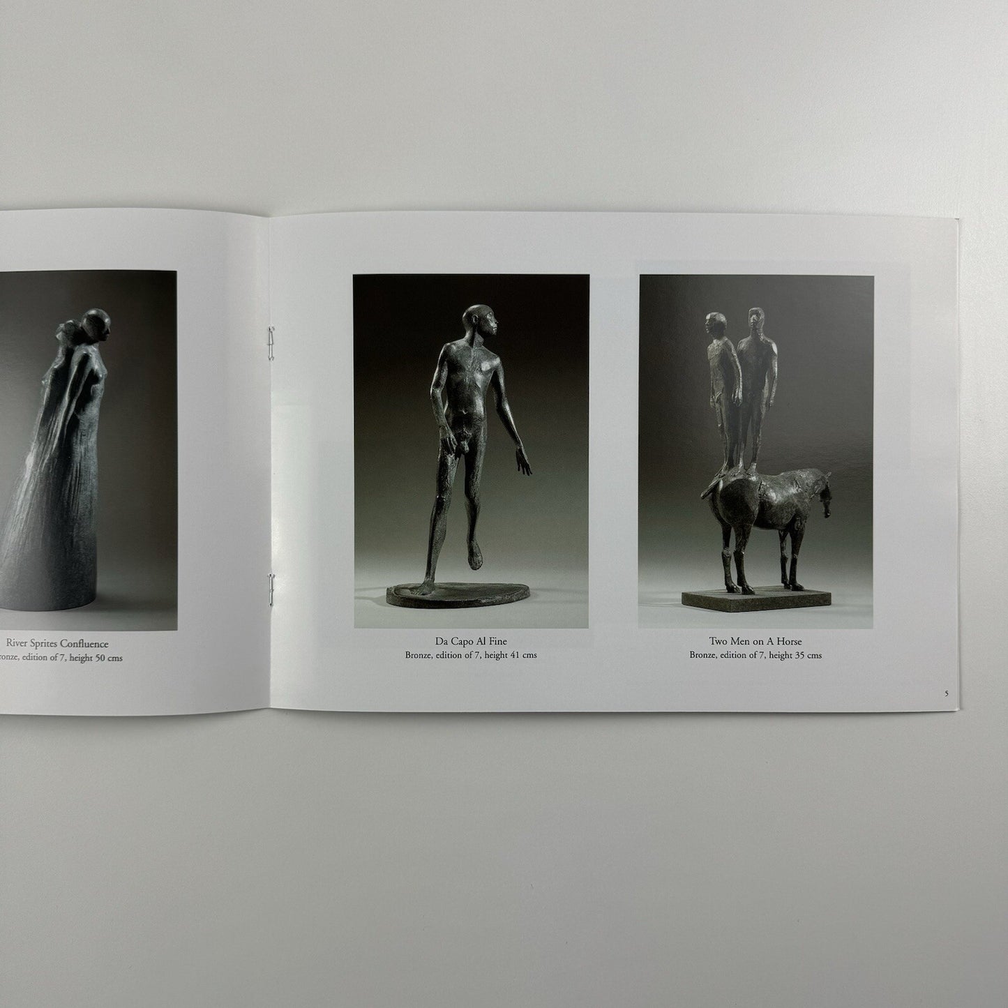 David Backhouse sculpture | The Catto Gallery catalogue booklet, 2006