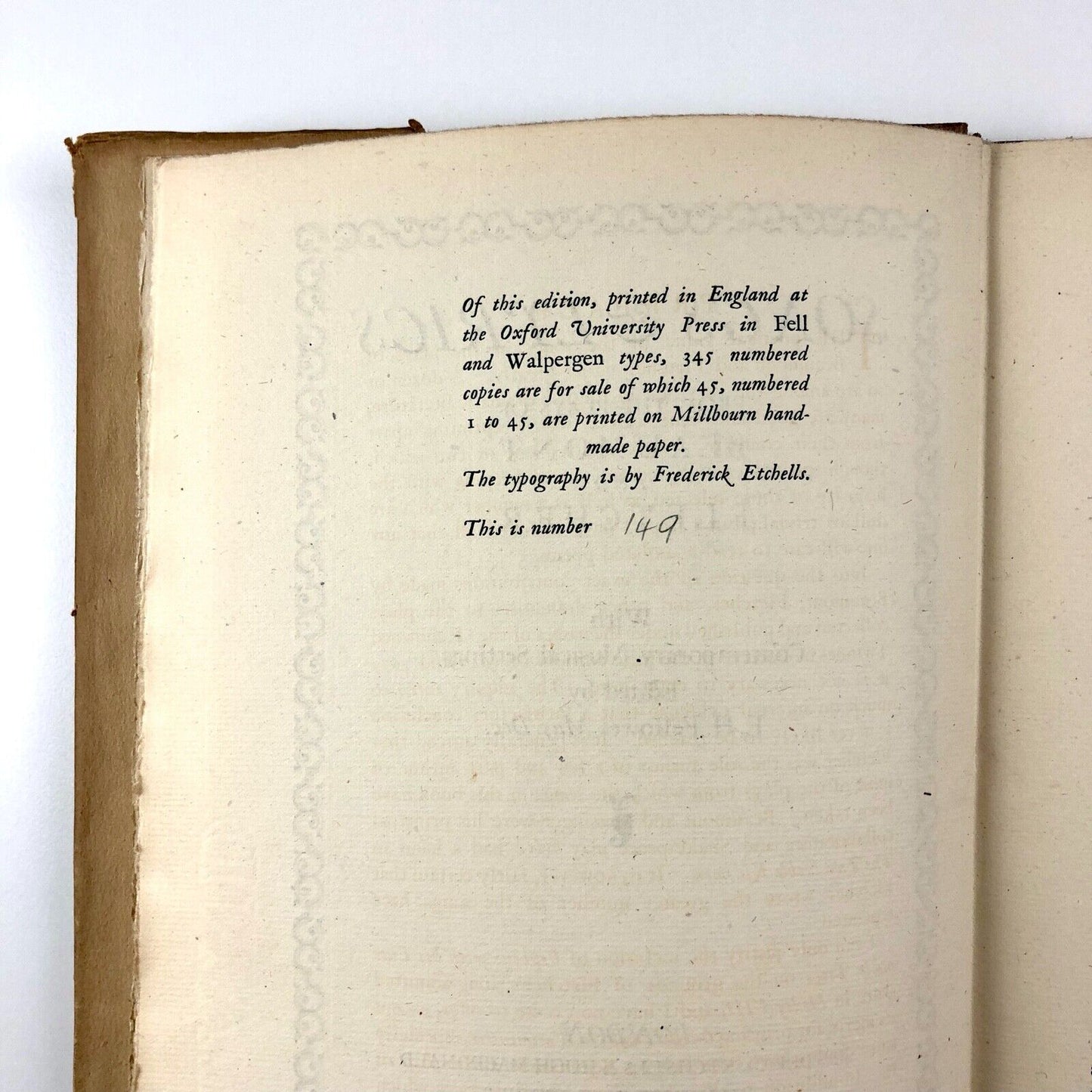 Songs & Lyrics from the Plays of Beaumont and Fletcher | Frederick Etchells, 1928 | Limited edition