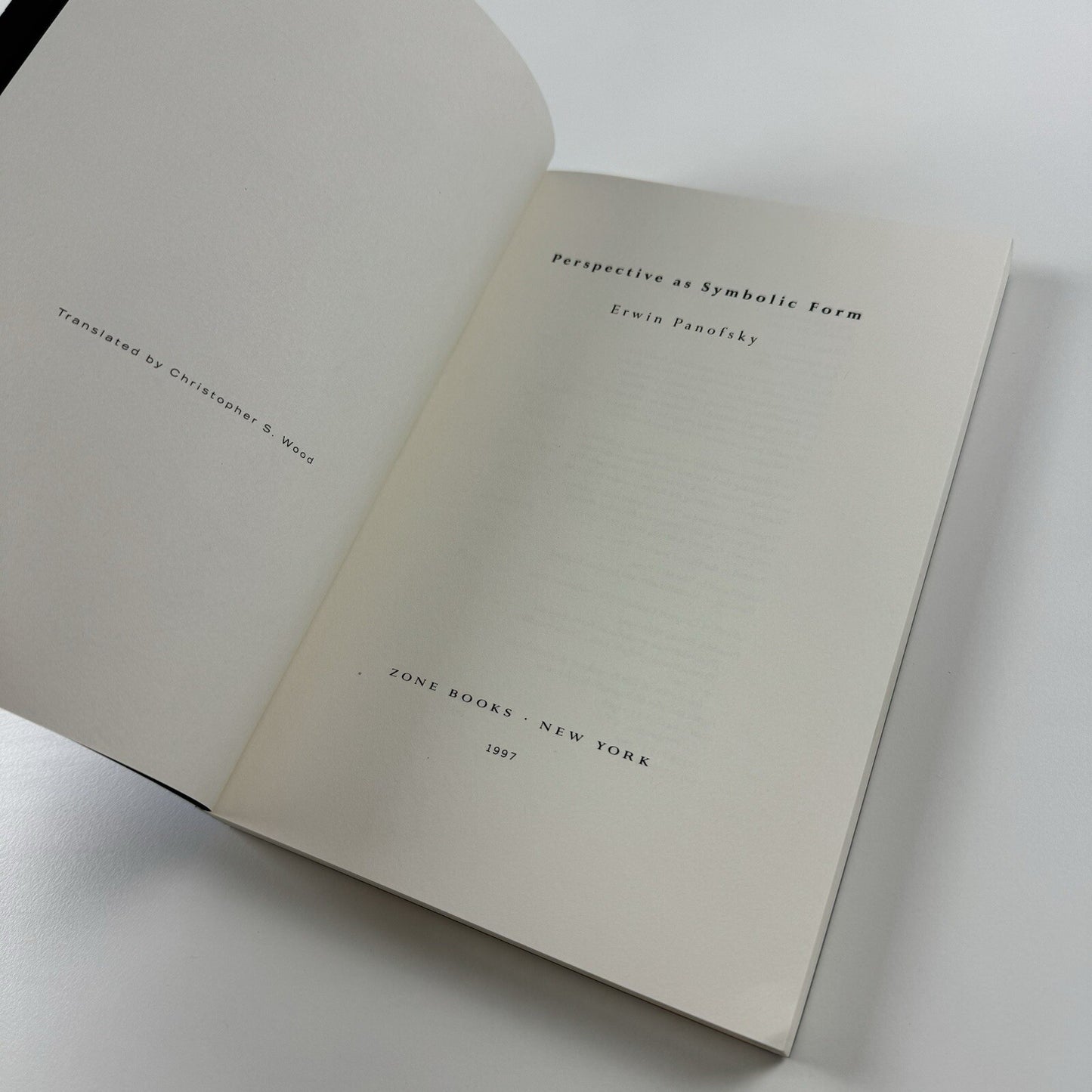 Perspective as Symbolic Form by Erwin Panofsky | Zone Books, 2005