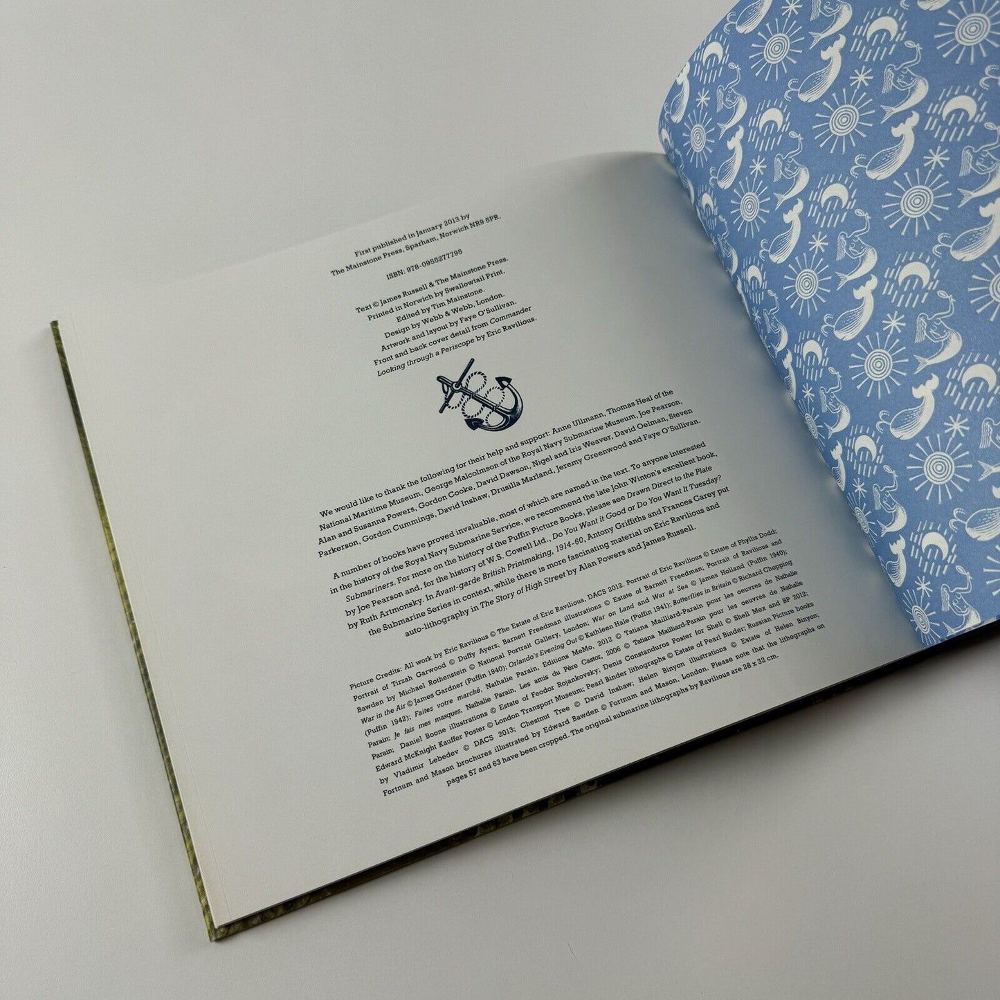 Ravilious Submarine by James Russell | The Mainstone Press, 2013