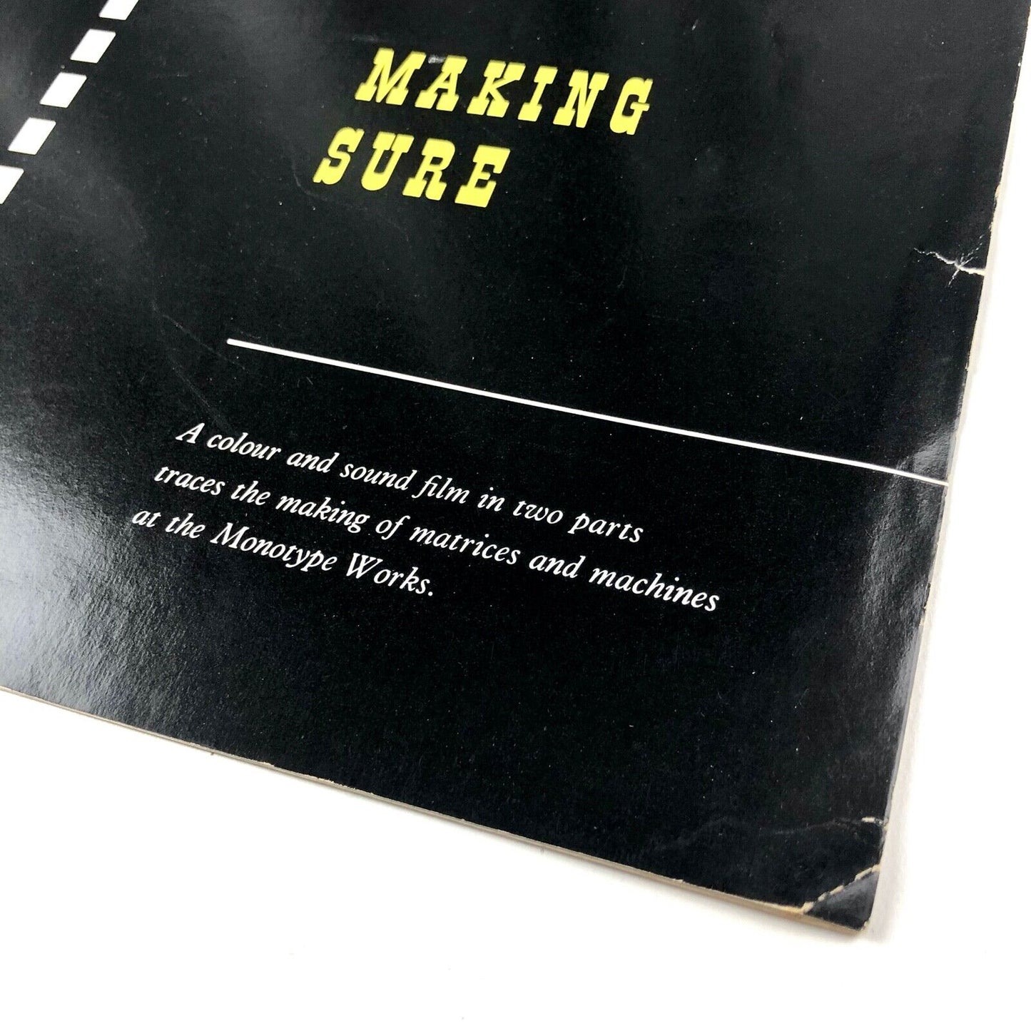 Making Sure – A colour and sound film in two parts traces the making of matrices and machines at the Monotype Works | The Monotype Corporation