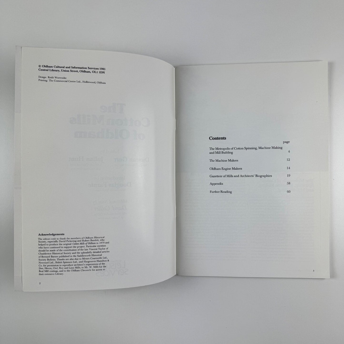 The Cotton Mills of Oldham by Duncan Gurr and Julian Hunt | Oldham Leisure Services, 1985