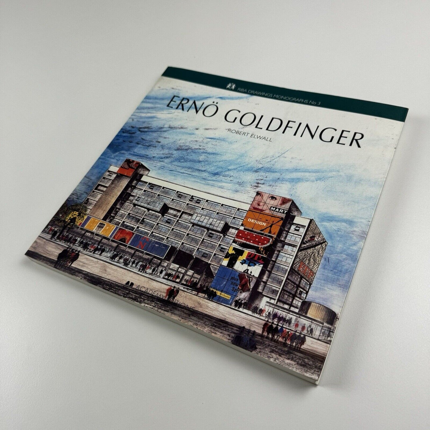 Ernö Goldfinger | Robert Elwall | RIBA Drawings Monographs No 3 | Academy Editions, 1996