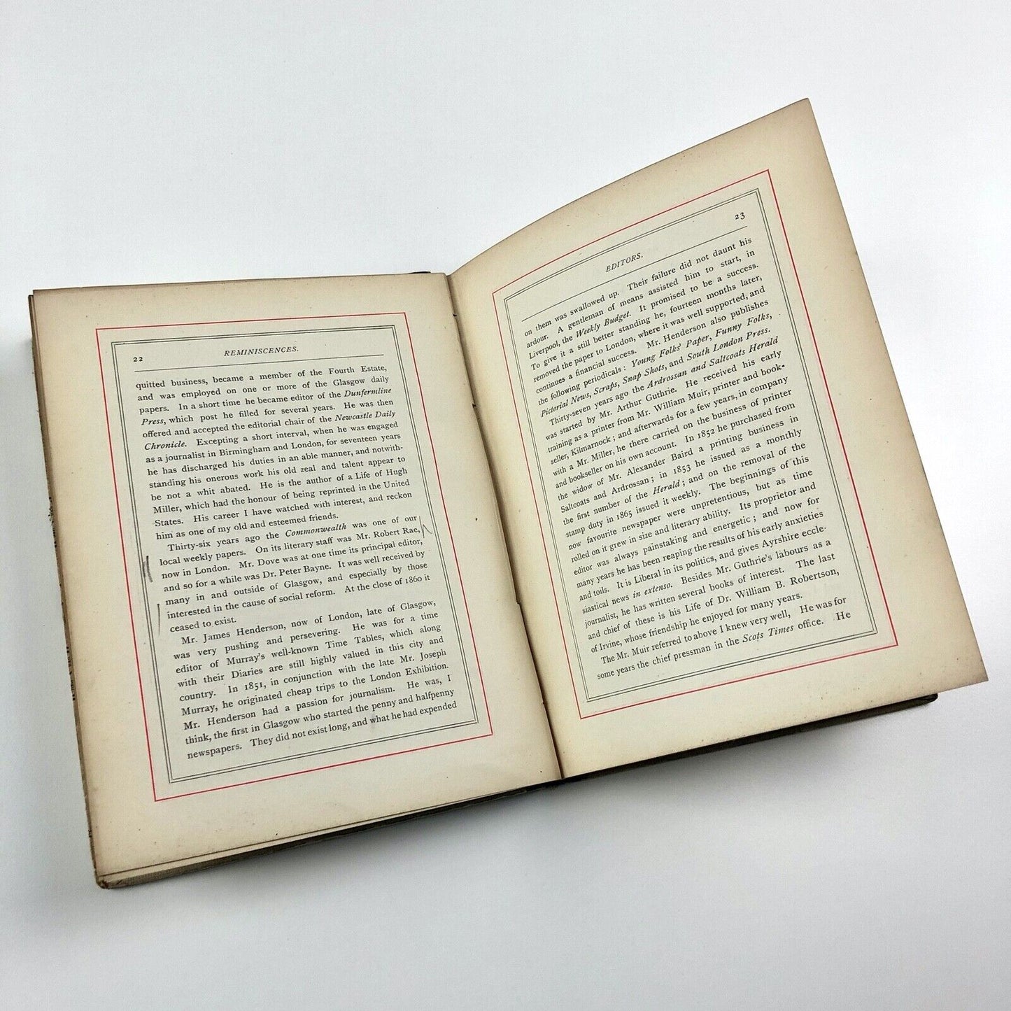 Printers and Printing in Glasgow 1830–1890 by Andrew Bird, 1890