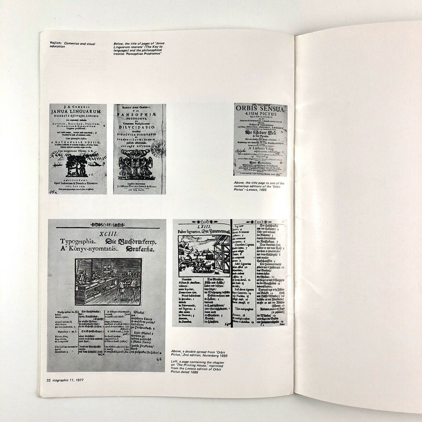 icographic number 11, 1977 | International Council of Graphic Design Associates