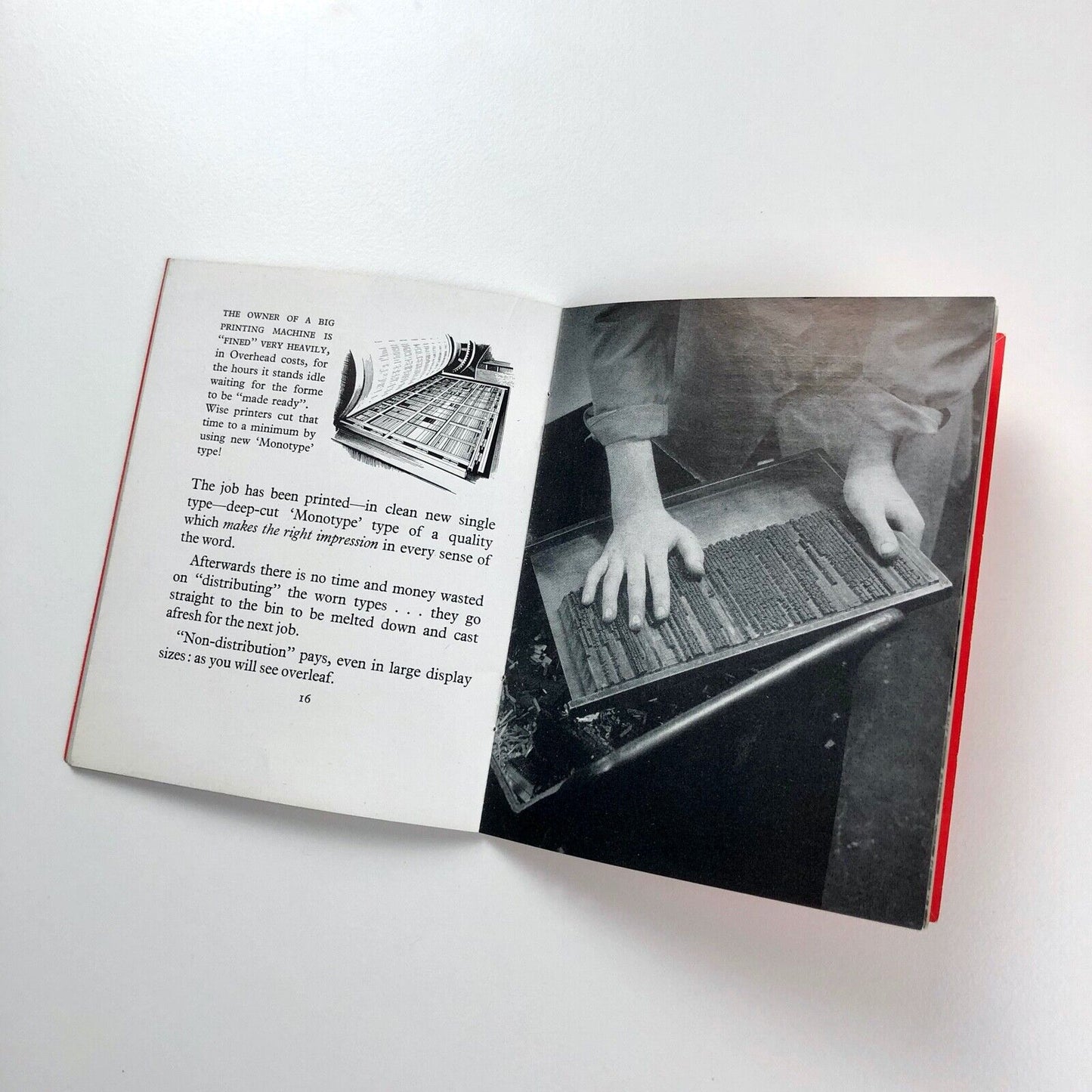 A Pocket Picture Book of Monotype Machines | Undated, presumed 1960s