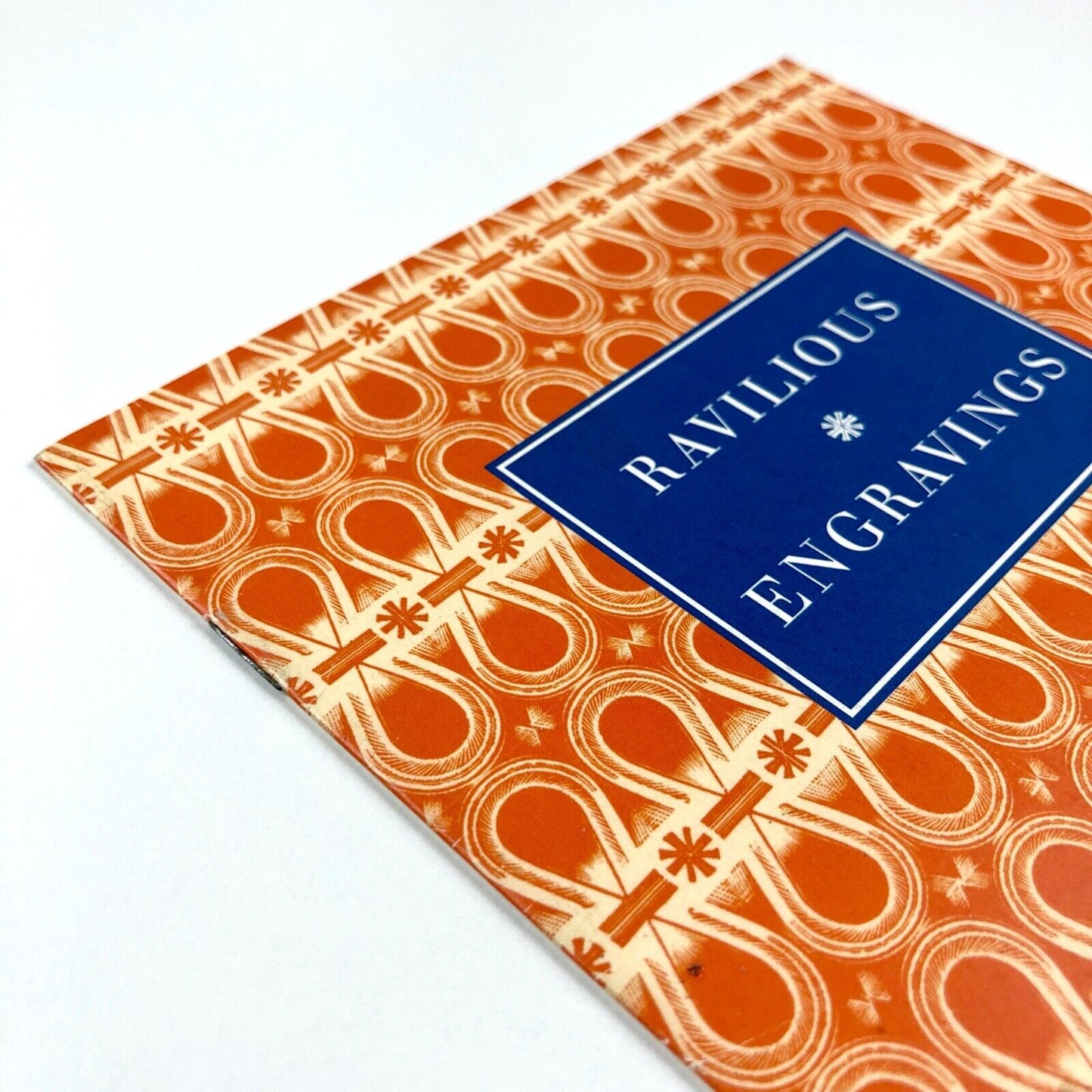Promotional leaflet for Ravilious Engravings | The Wood Lea Press