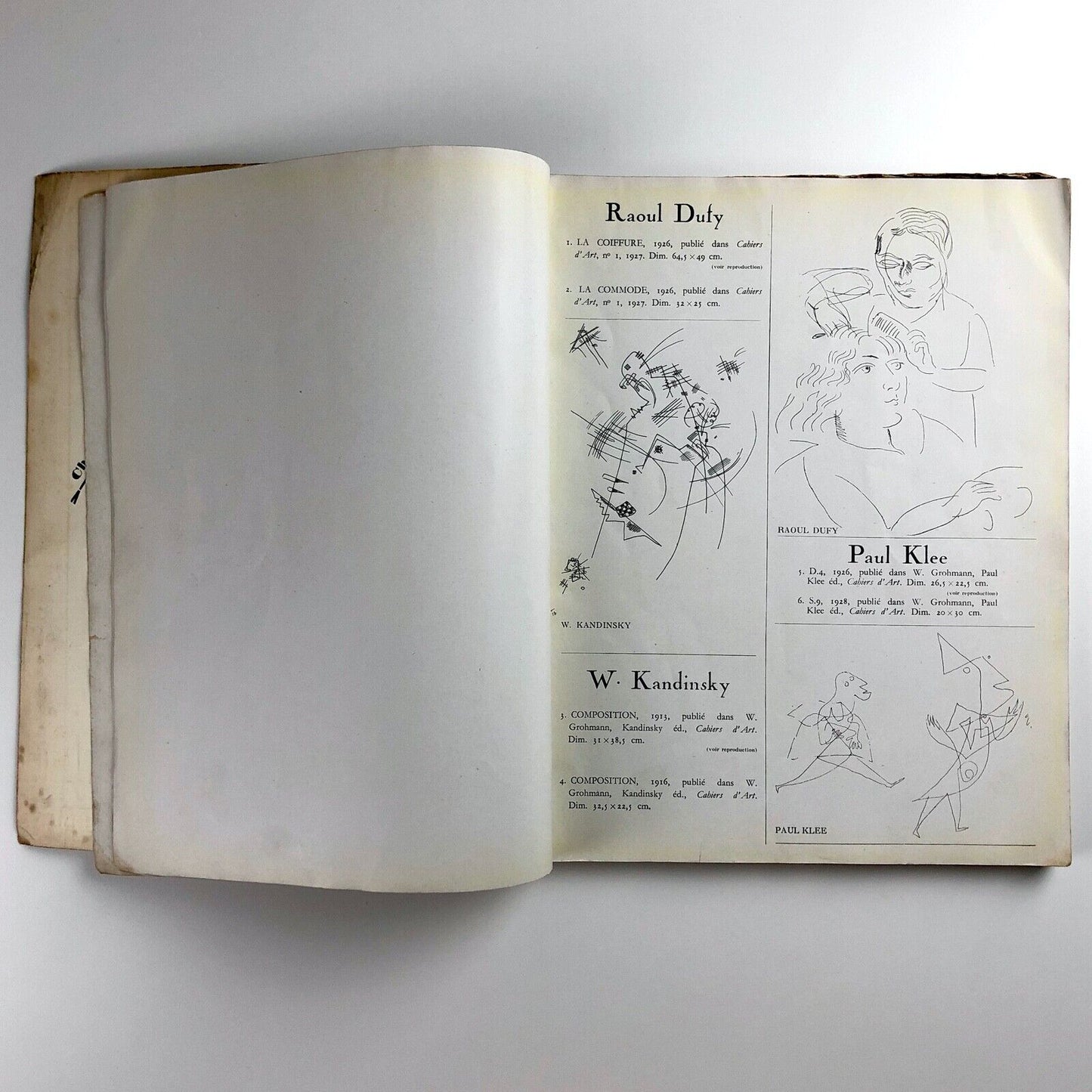 Cahiers D'Art 1-2 | Georges Braques Musée des Beaux-Arts de Bâle, 1933