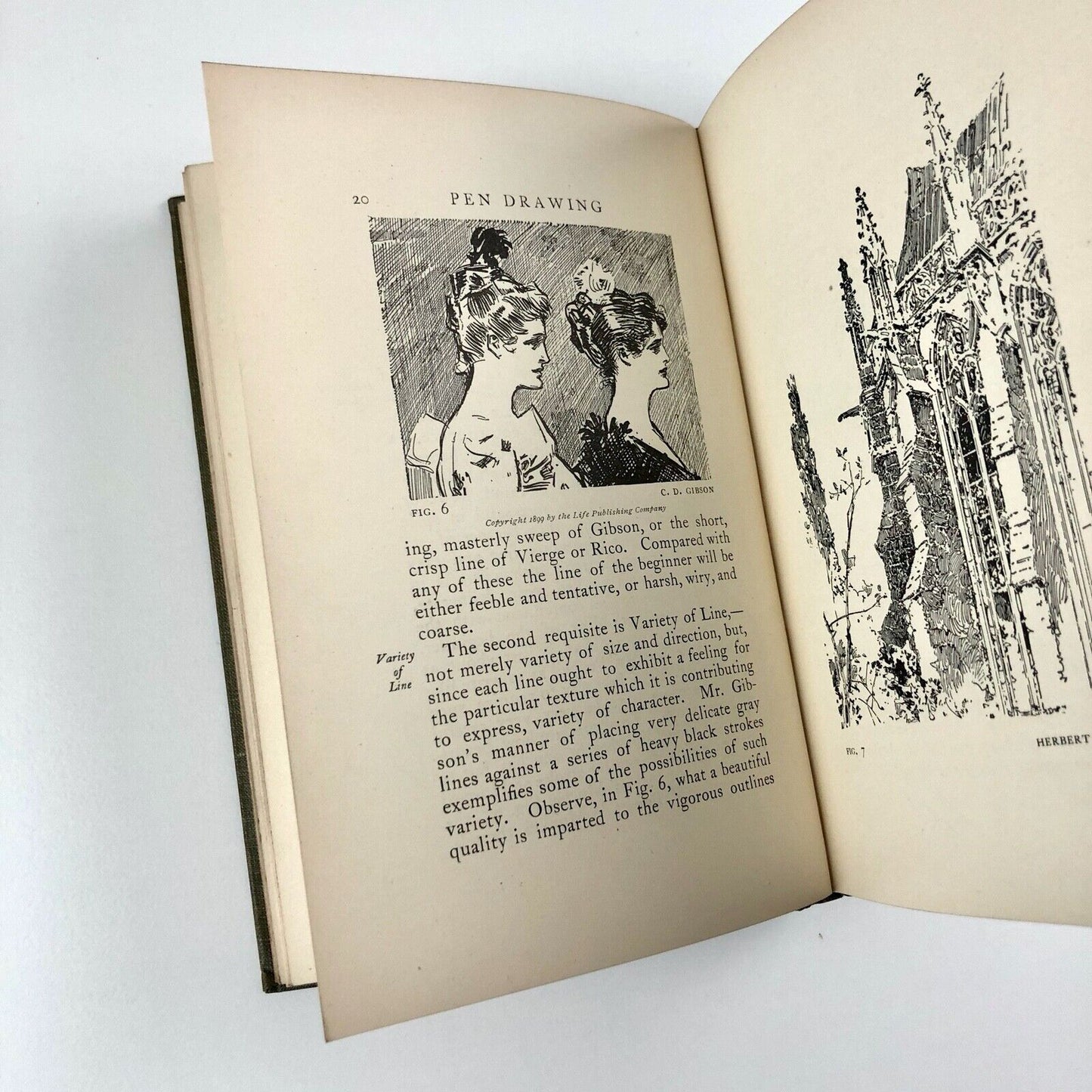 Pen Drawing: An Illustrated Treatise by Charles D. Maginnis | Third edition 1901