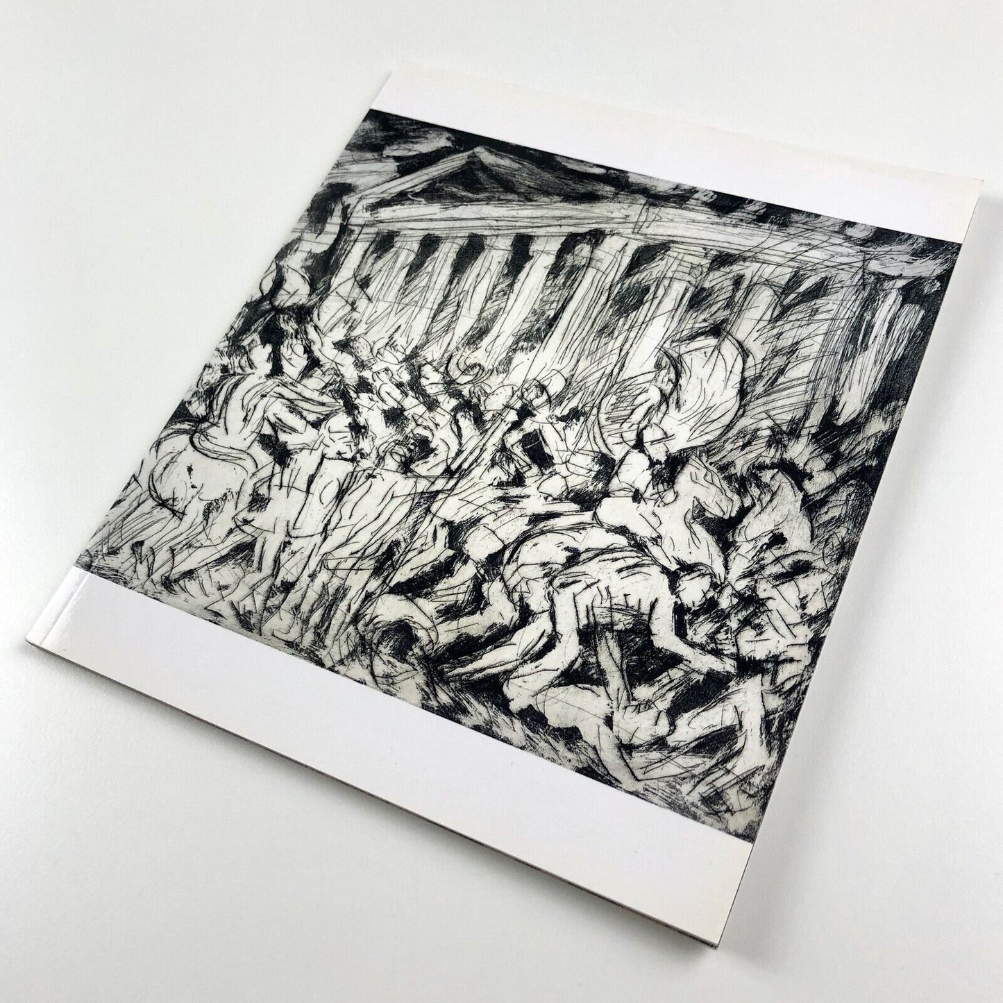 Leon Kossoff. Unique Prints From paintings at National Gallery | Art Space Gallery catalogue and private view invite, 2008