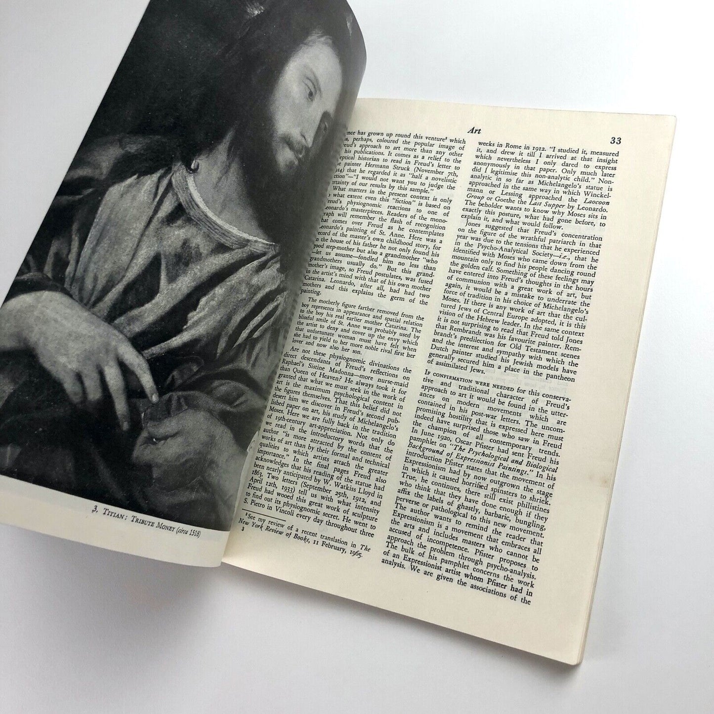 Encounter magazine Volume XXVI, No.1 Jan 1966 | article on concrete poetry by Edward Lucie-Smith