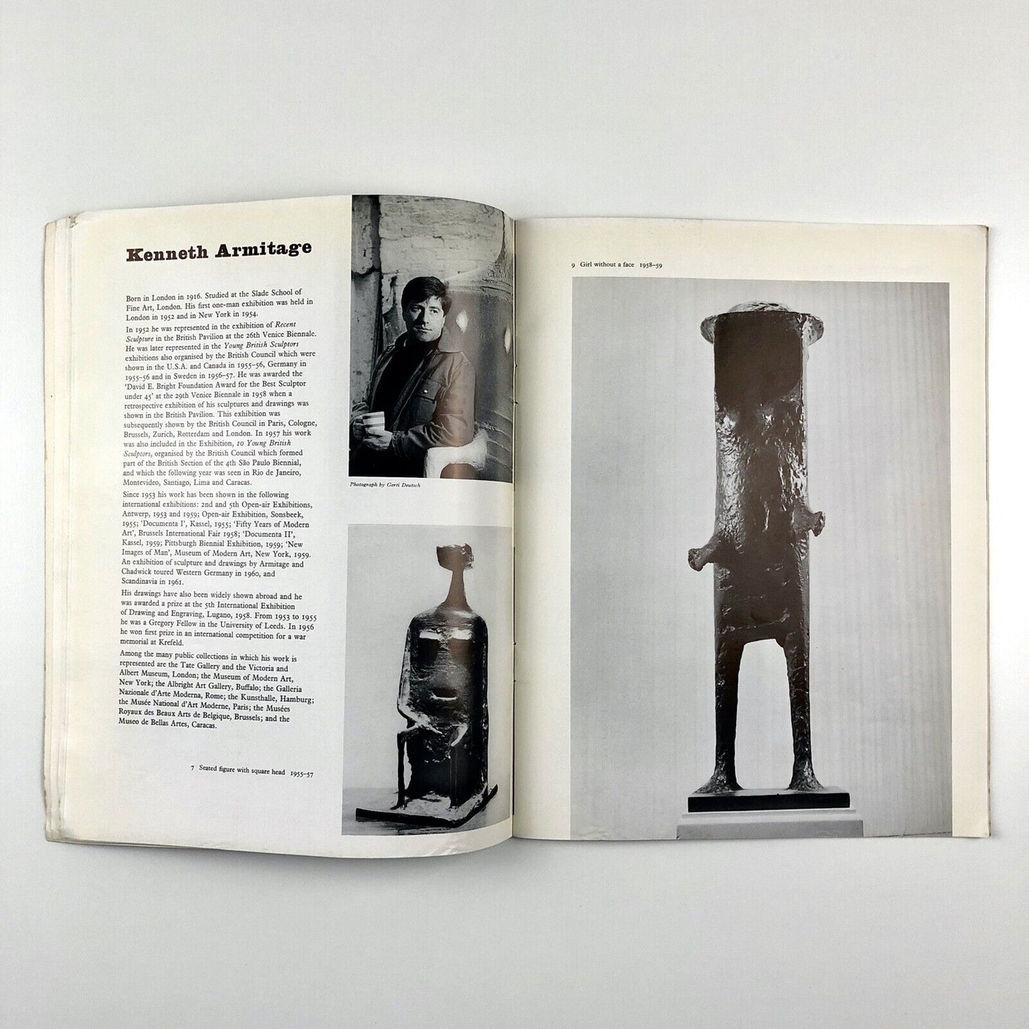 Recent British Sculpture – exhibition catalogue | British Council 1961-63