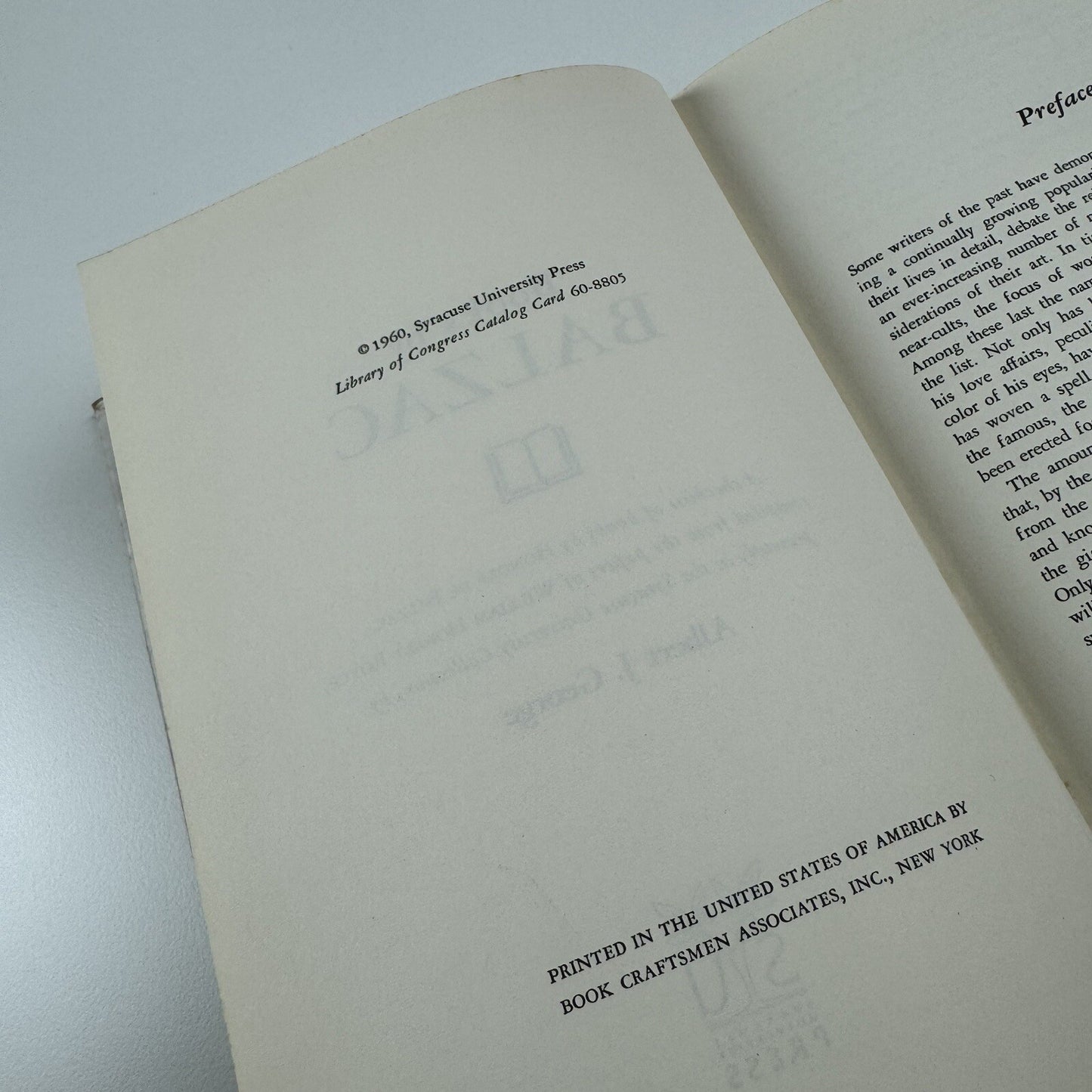 A checklist of books by Balzac papers of William Hobart Royce by Albert J George | Syracuse University Press, 1960