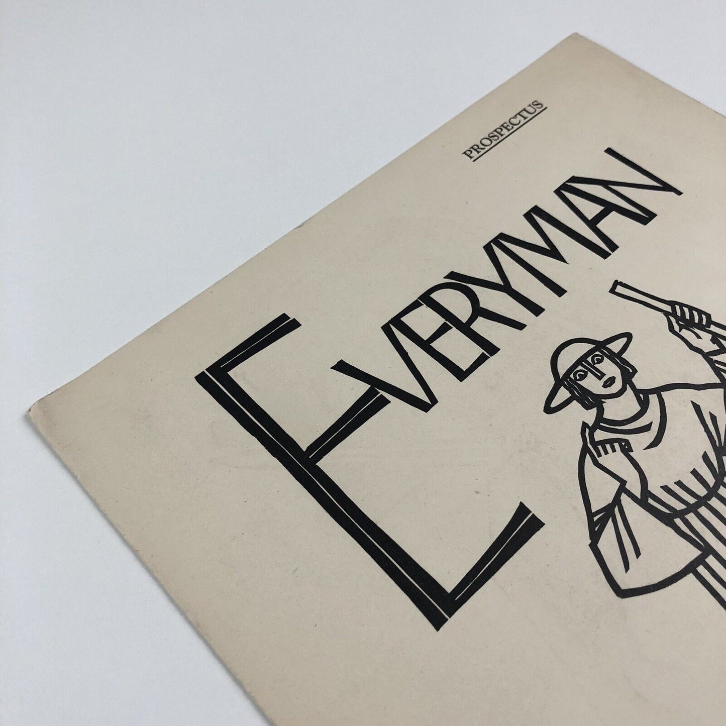 Prospectus – Everyman by Thomas Derrick | The Temple Press, c1930