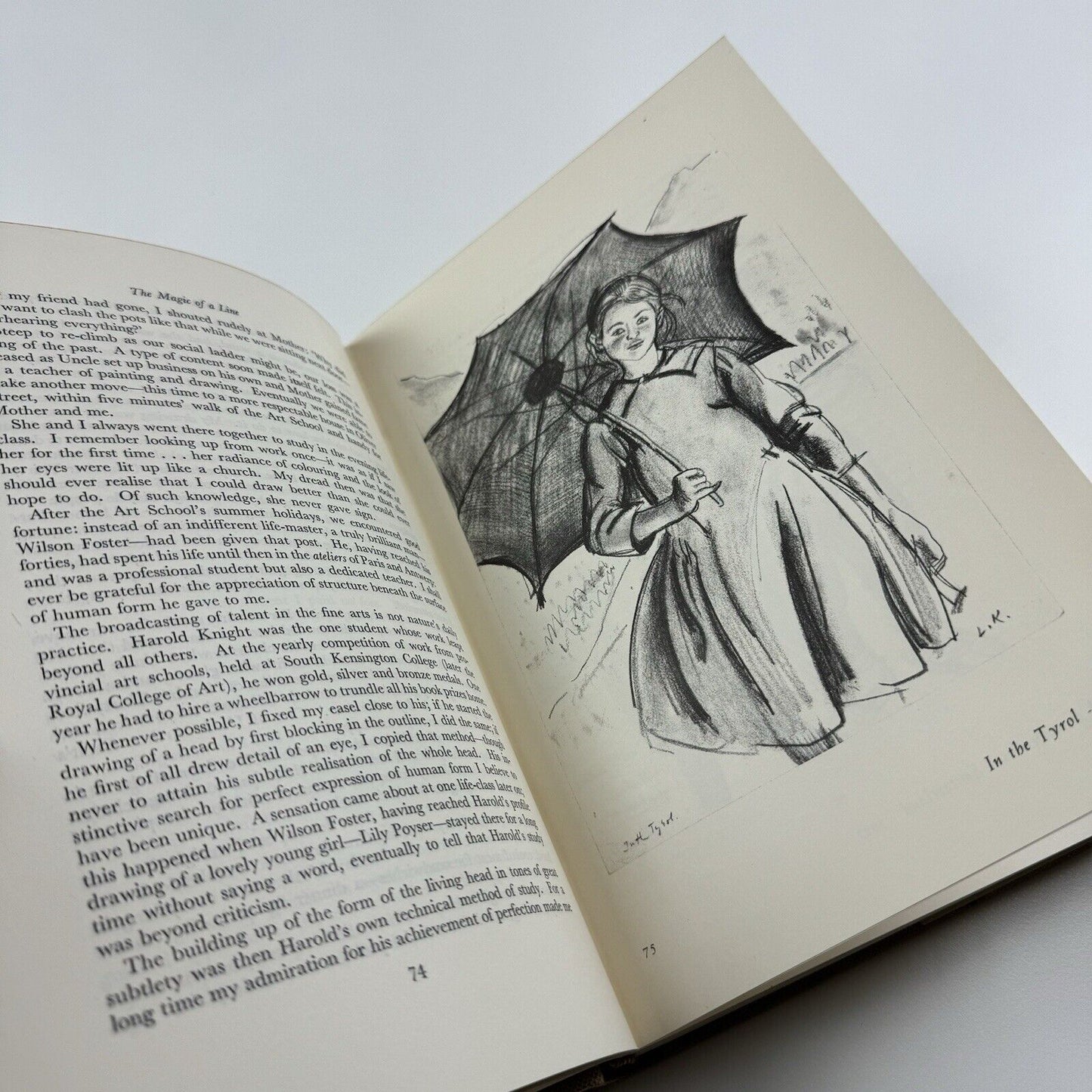 The Magic of a Line. The autobiography of Laura Knight | William Kimber, 1965