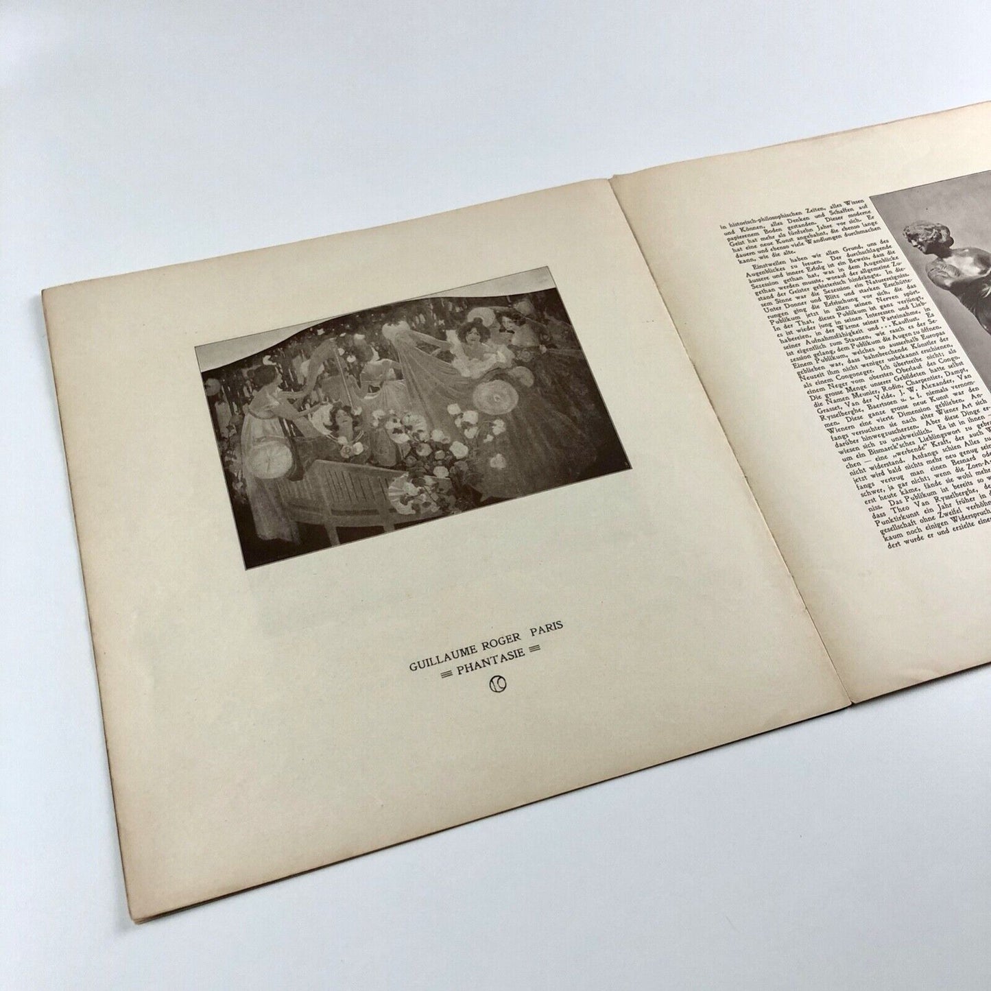 Ver Sacrum Vienna Secession art magazine - heft 7 1899 (Poor condition)