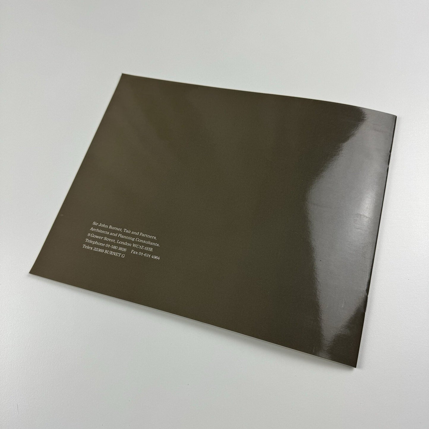 Promotional booklet Sir John Burnet Tait and Partners Celebrating 150 years 1986