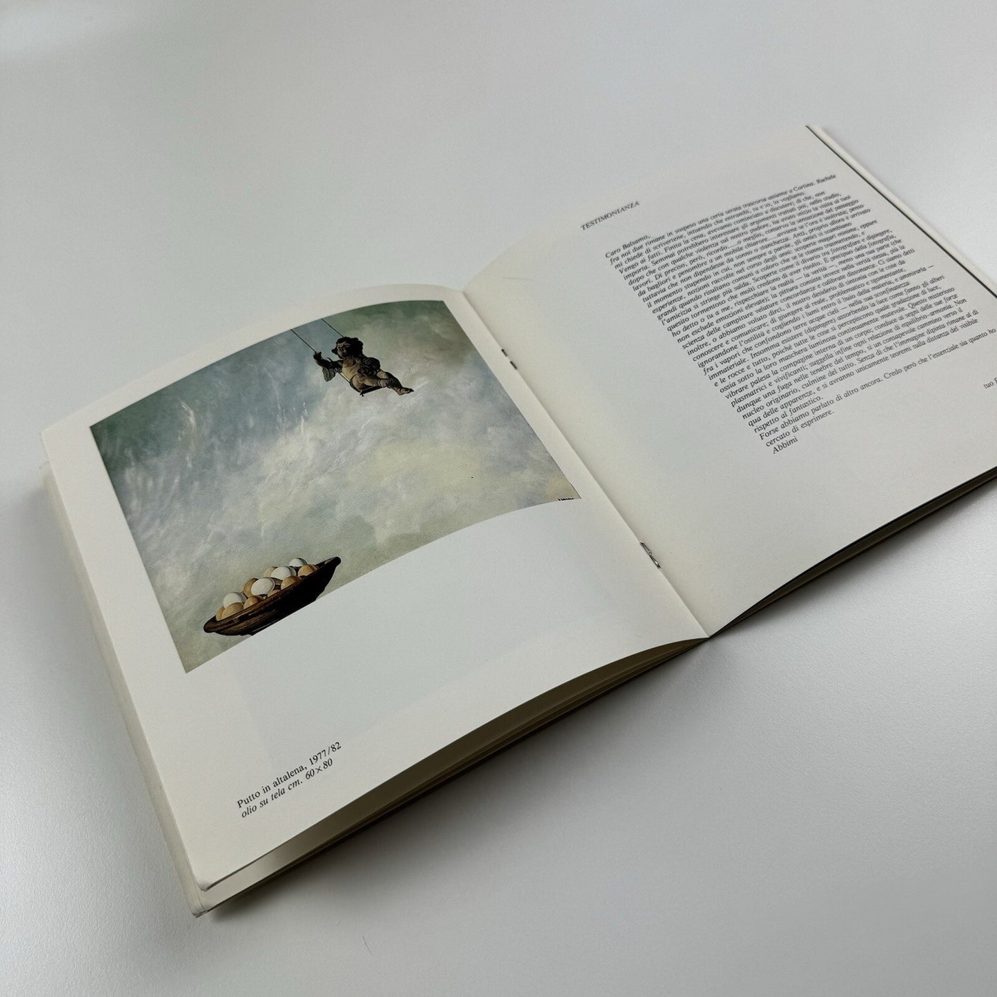Renato Balsamo | Forni Galleria d’arte 9 April 1983 exhibition catalogue