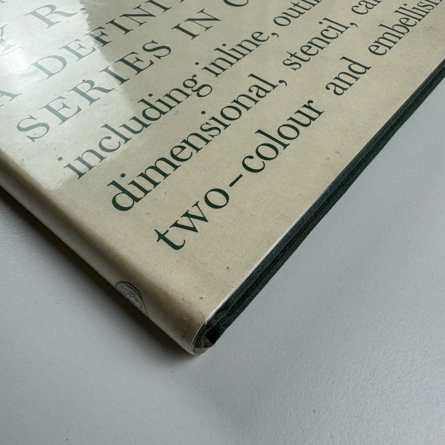 A Manual of Decorated Typefaces by R. S. Hutchings | Cory, Adams & Mackay, 1965