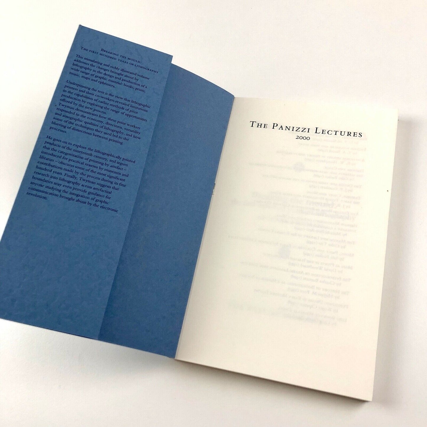 Breaking the Mould: The first hundred years of lithography by Michael Twyman | The Panizzi Lectures | The British Library, 2000