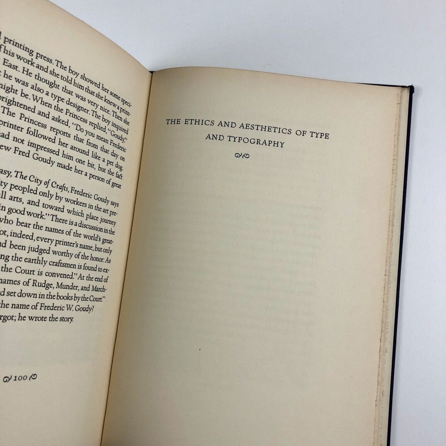 Behind the Type. The Life Story of Frederic W. Goudy by Bernard Lewis | Department of Printing Carnegie Institute of Technology, Pittsburgh, 1941