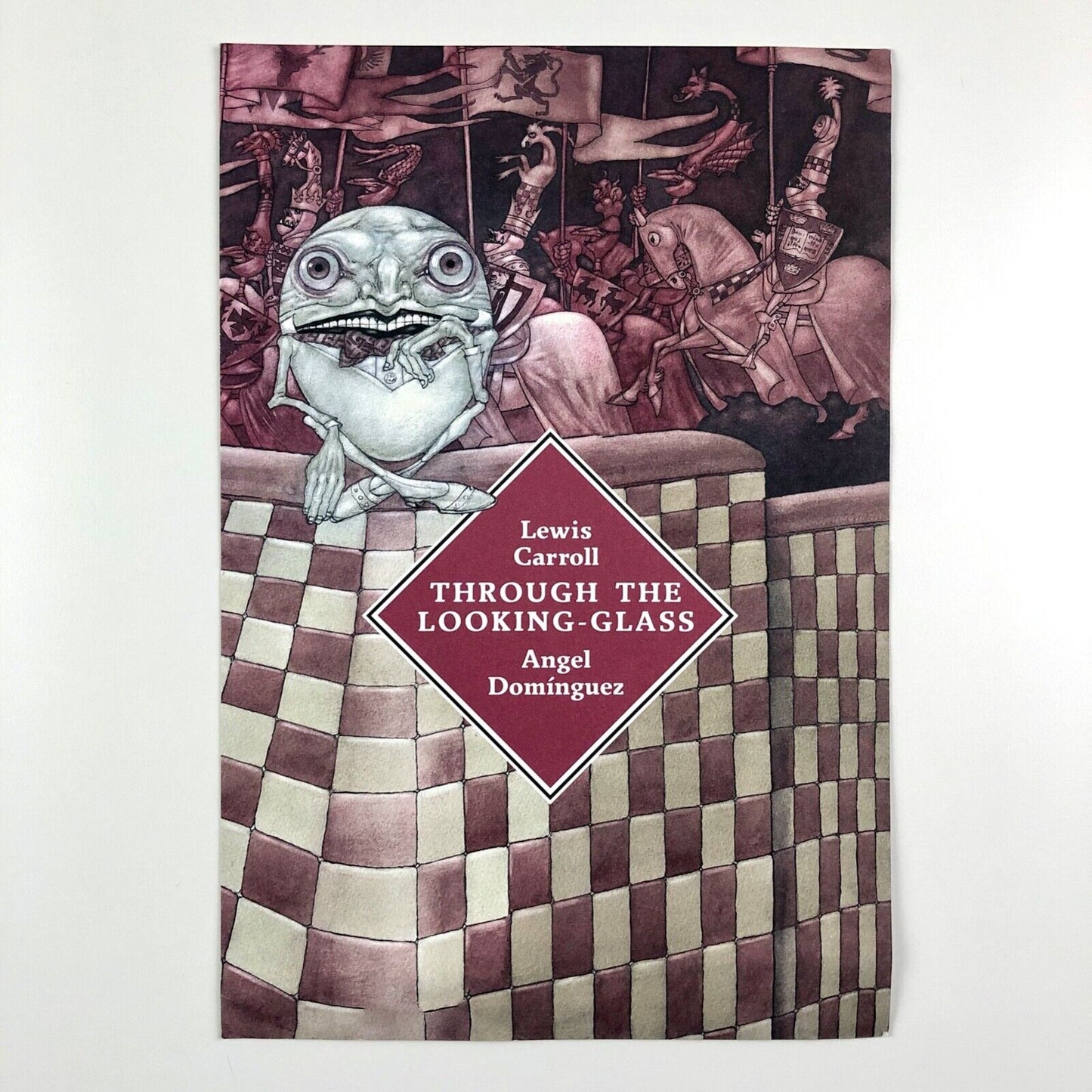 Prospectus for Through The Looking Glass Lewis Carroll | The Inky Parrot Press | Illustrations by Angel Domínguez
