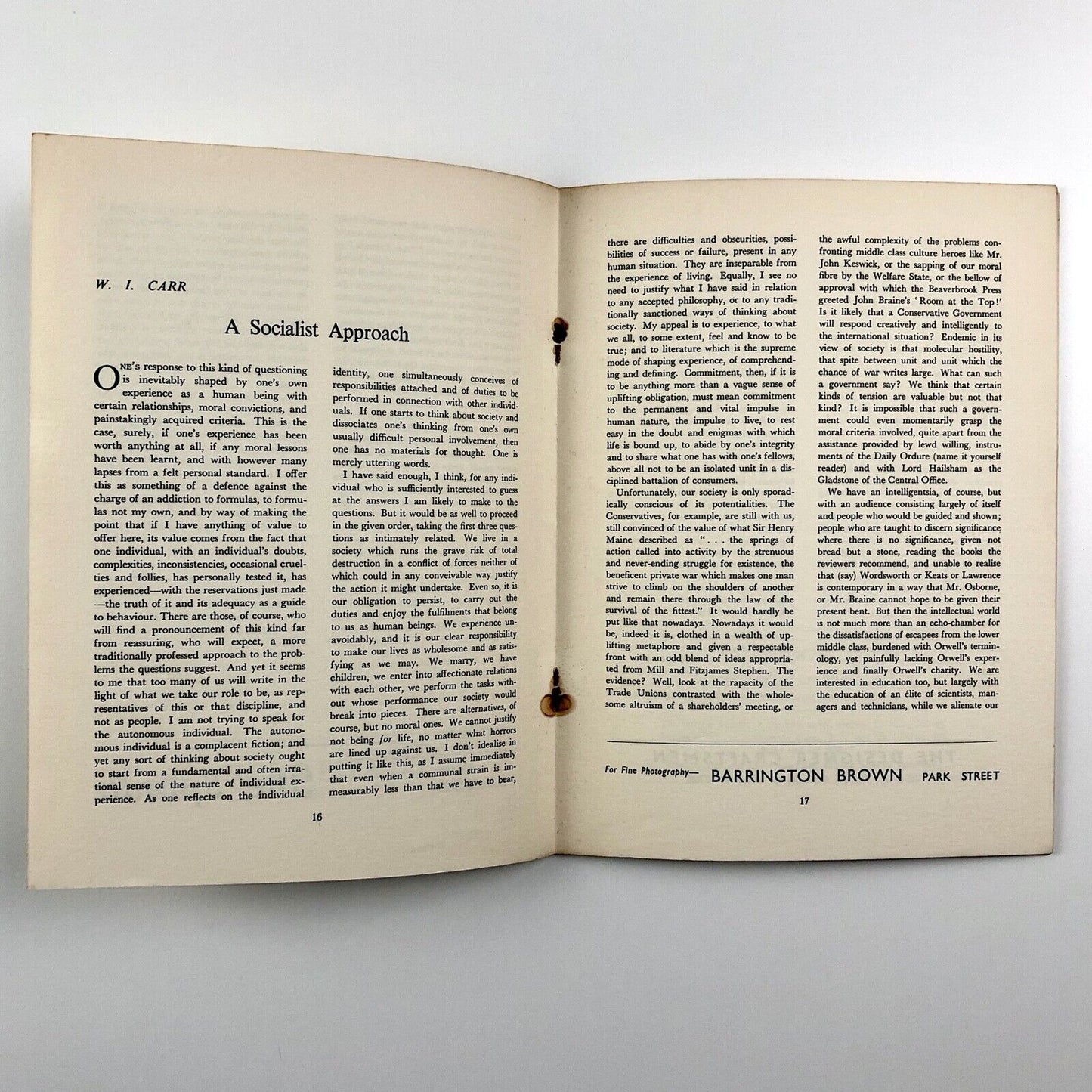 Cambridge Opinion magazine | No. 7, March 1958 | Edited by Robin McLaren