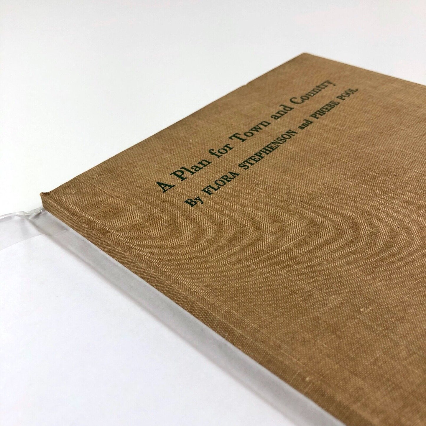 A Plan for Town and Country by Phoebe Pool & Flora Stephenson | Abram Games, 1944