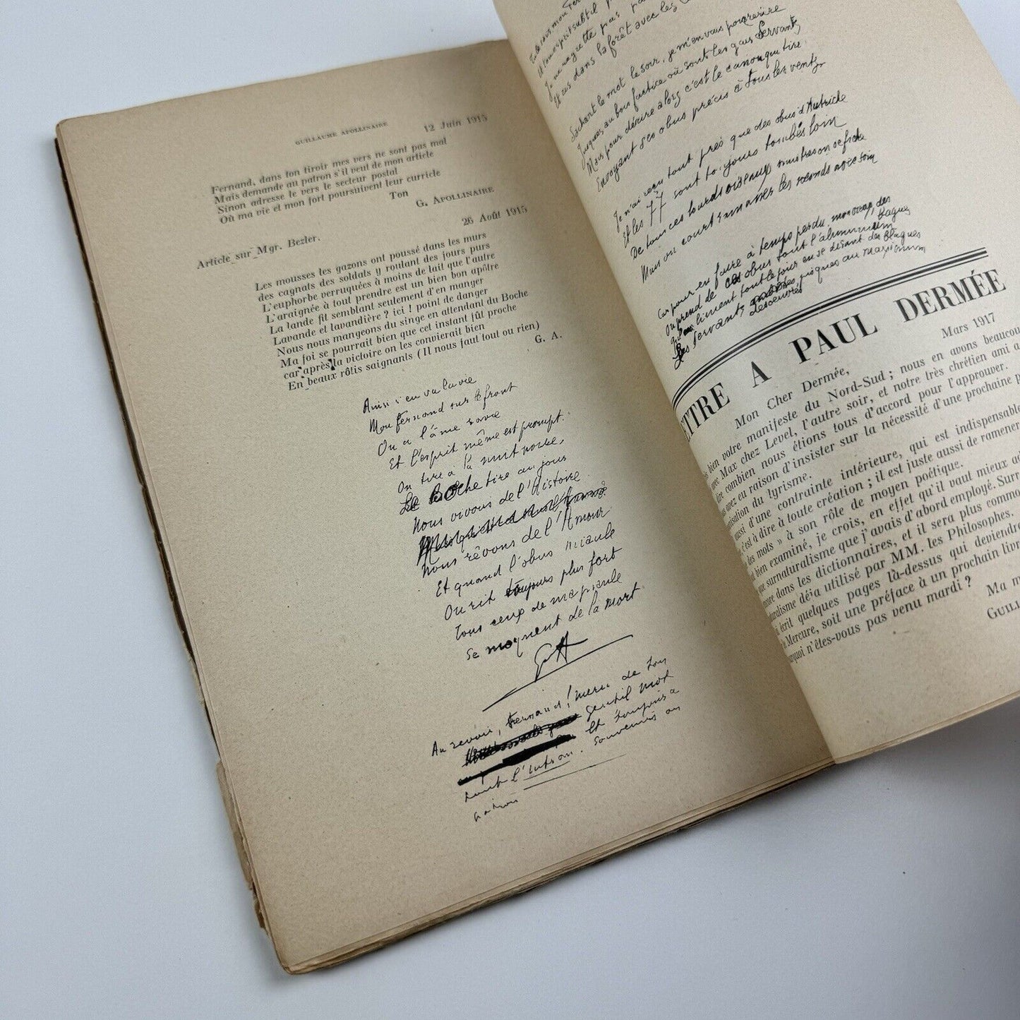 L'Esprit Nouveau journal No. 26 1924 | Amédée Ozenfant & Le Corbusier | Apollinaire
